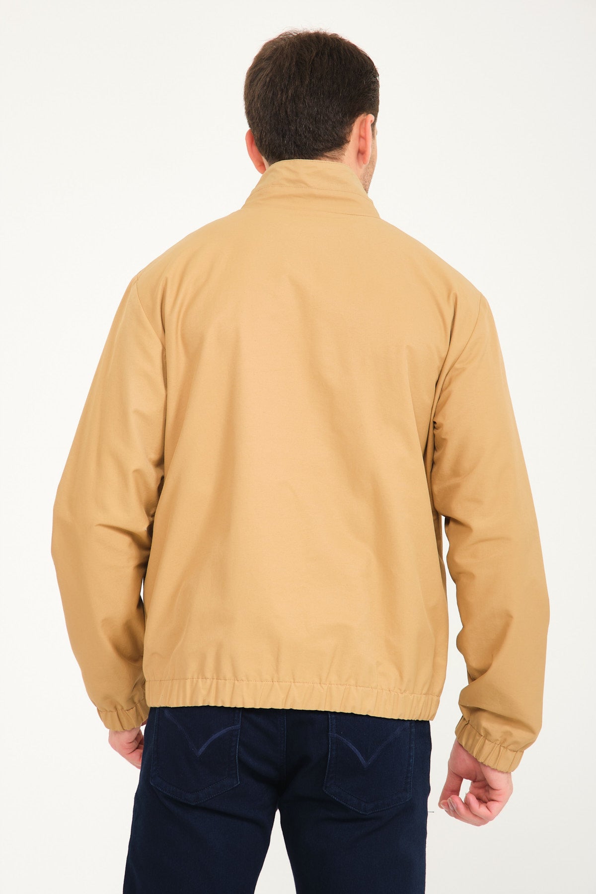 Light Camel Double face Waterproof Jacket
