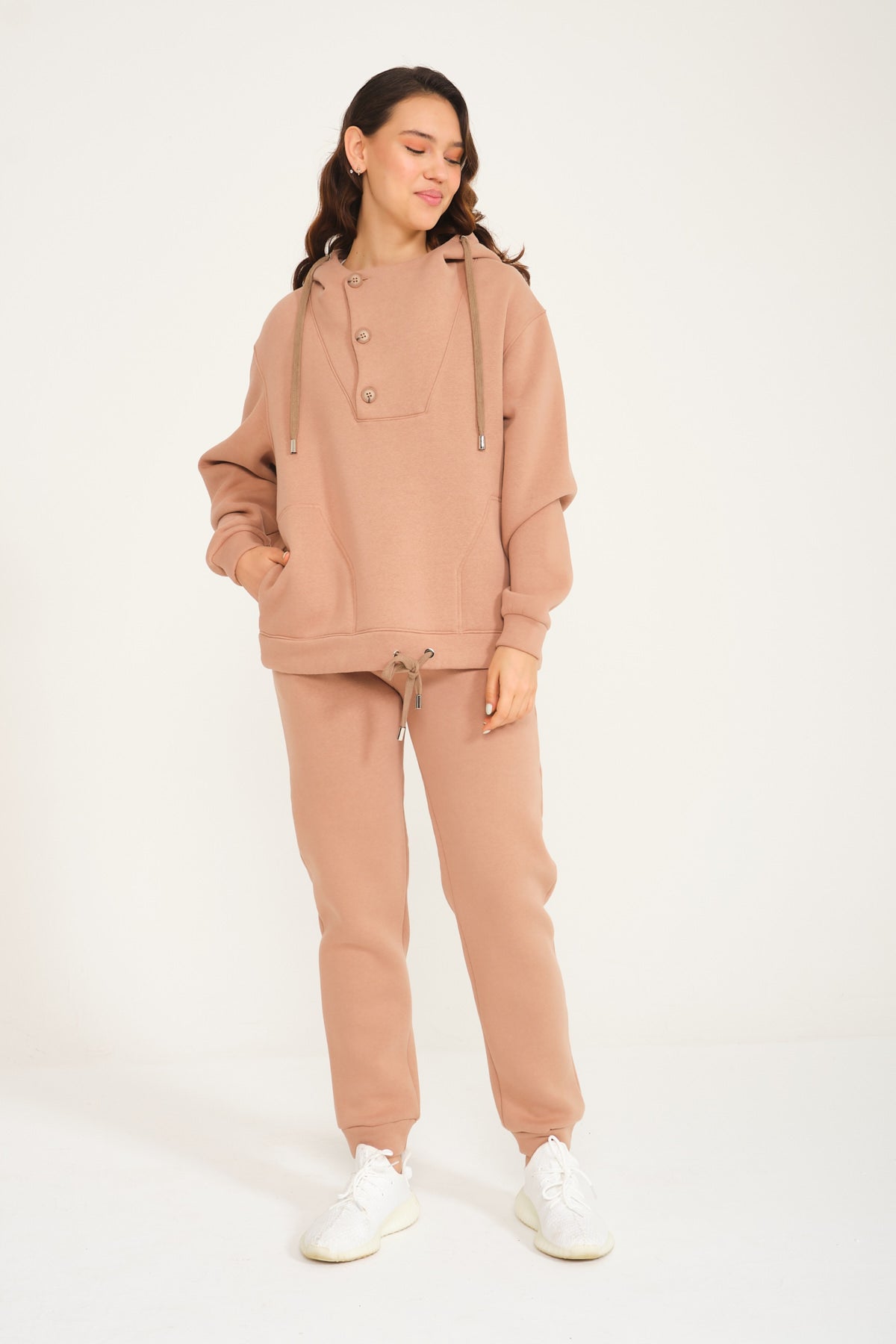 Camel hoodie online