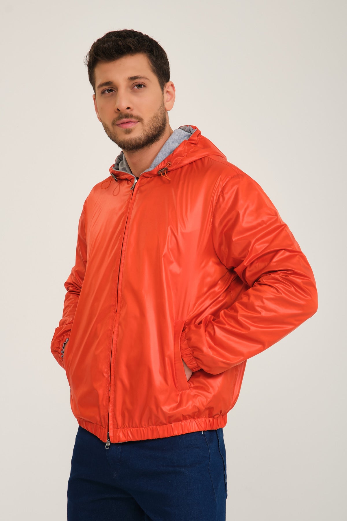 Terracotta Double-face Jacket
