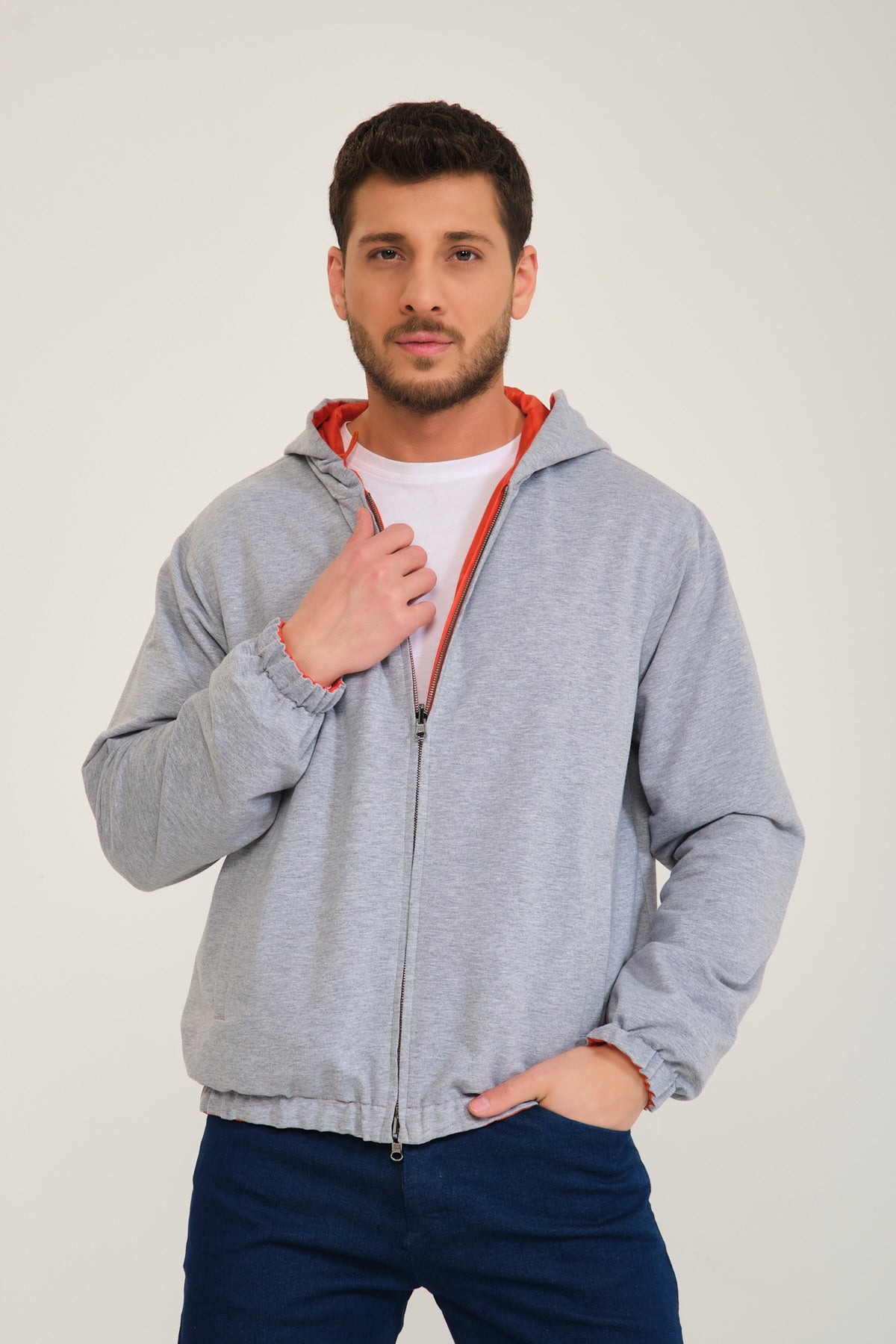Terracotta Double-face Jacket