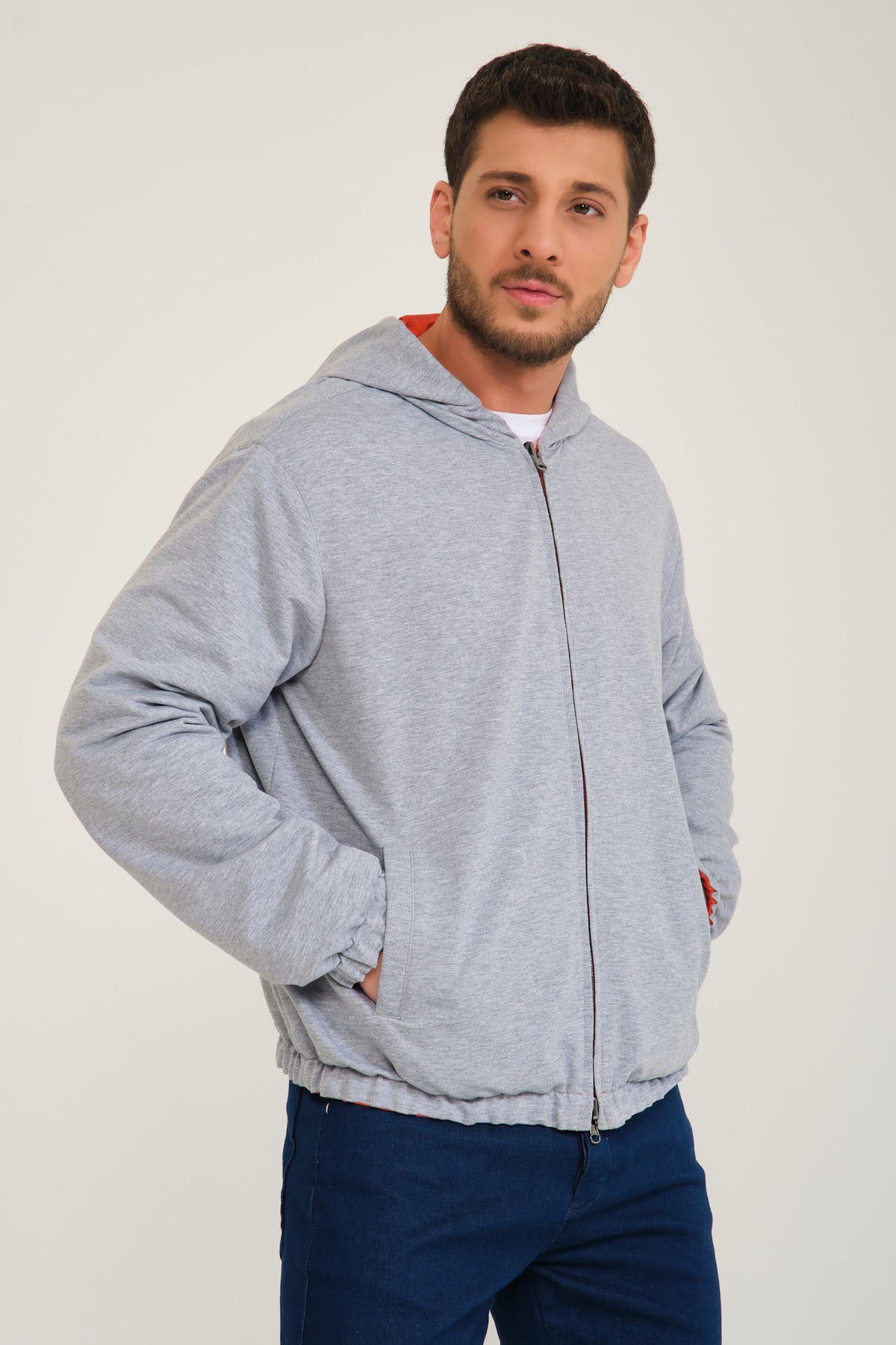 Terracotta Double-face Jacket