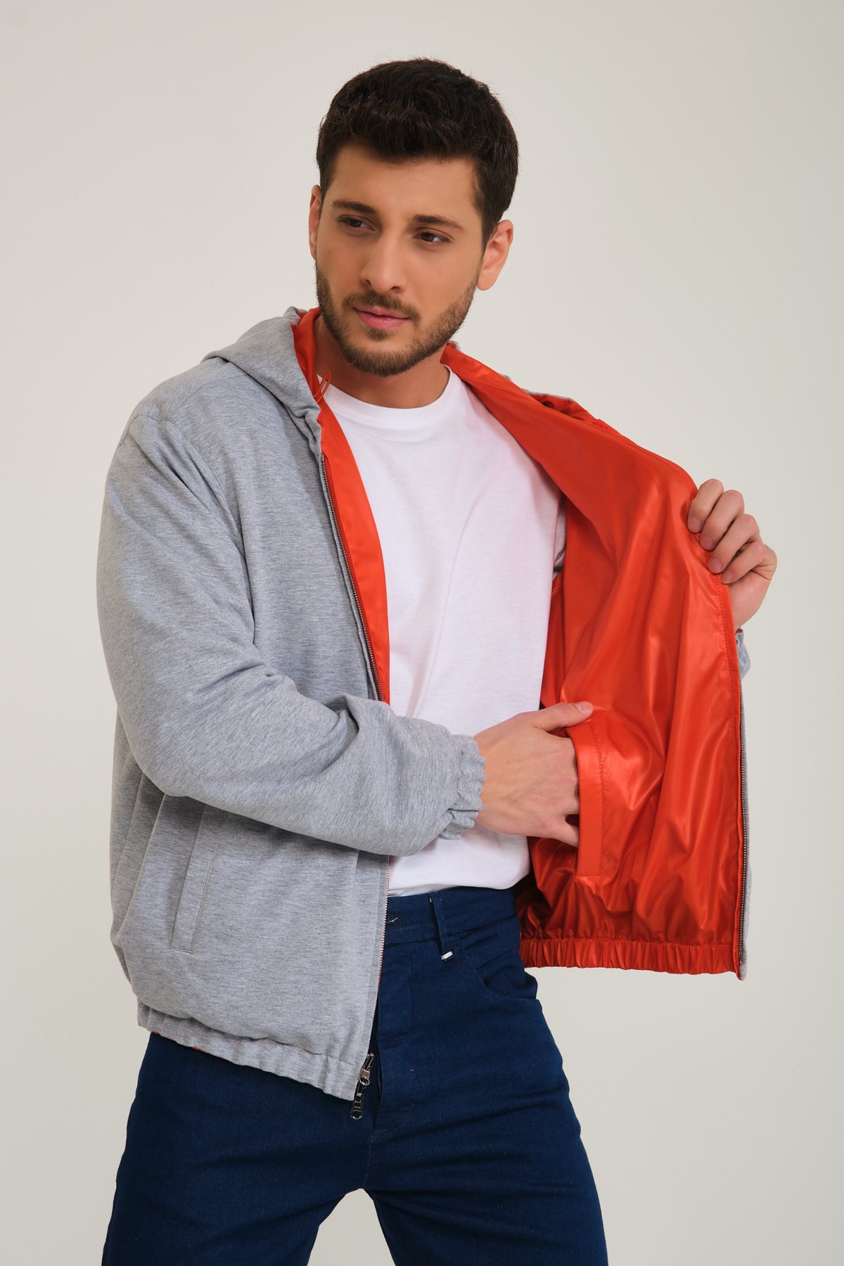 Terracotta Double-face Jacket