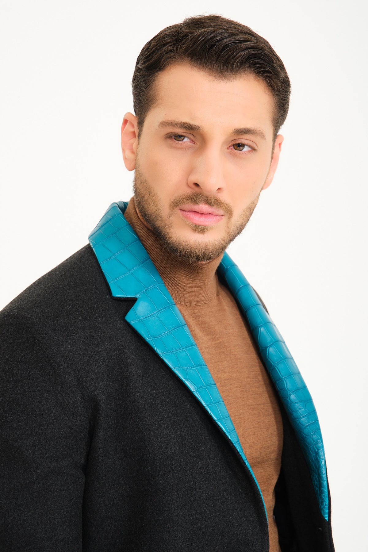 Dark Grey Wool Coat