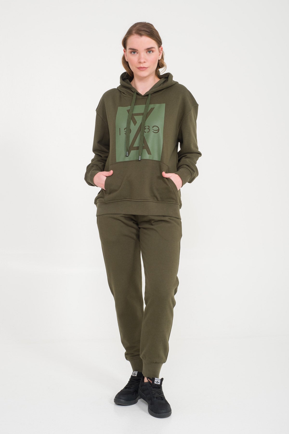 Green Hoodie Jogger Set ADAMO