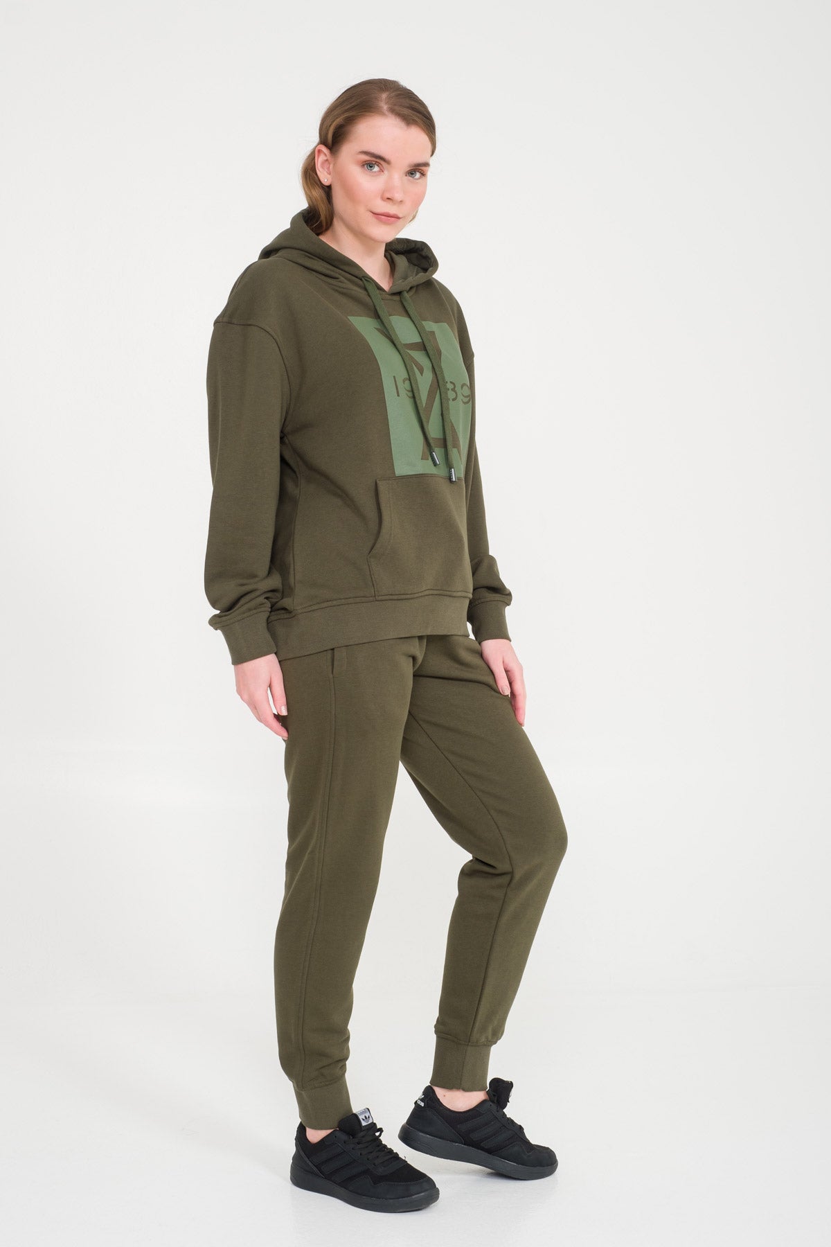 Green Hoodie & Jogger Set