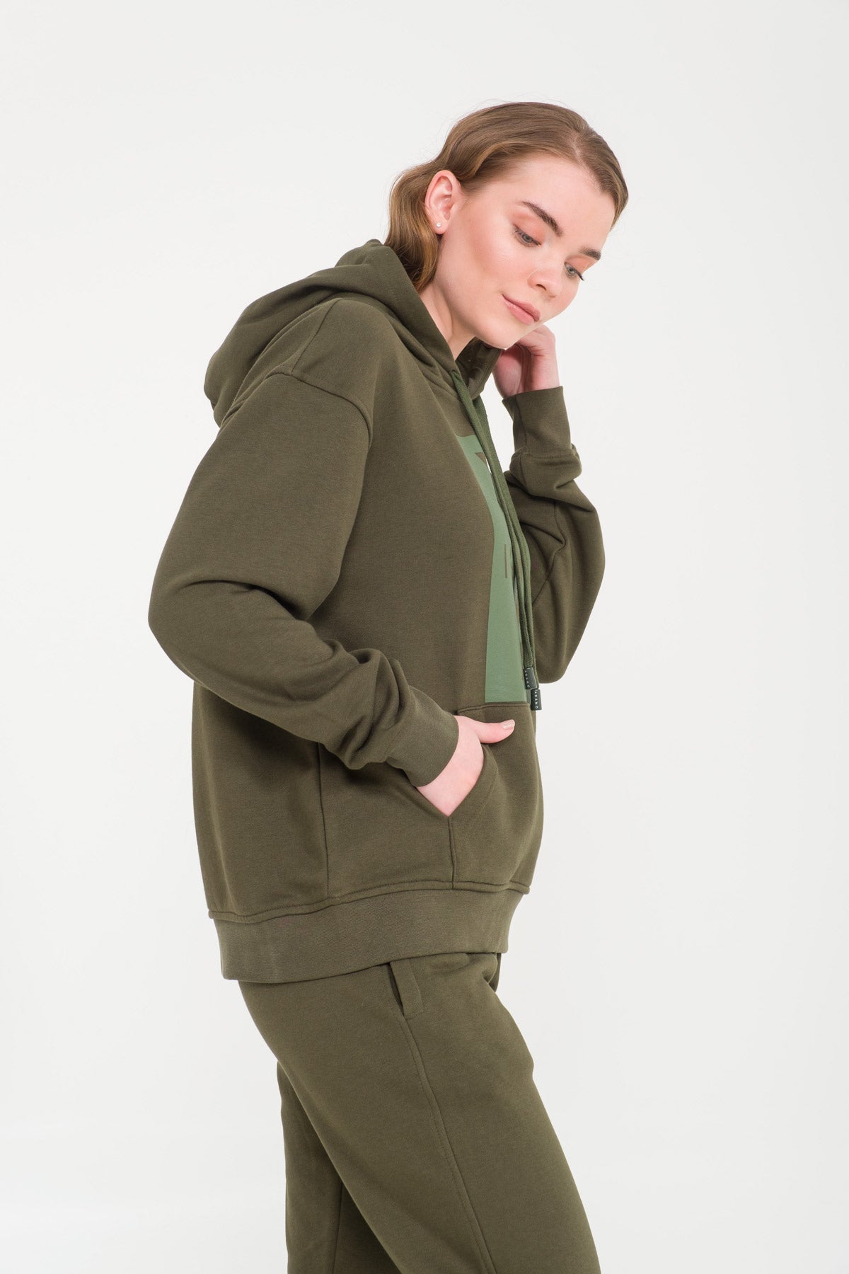 Green Hoodie & Jogger Set