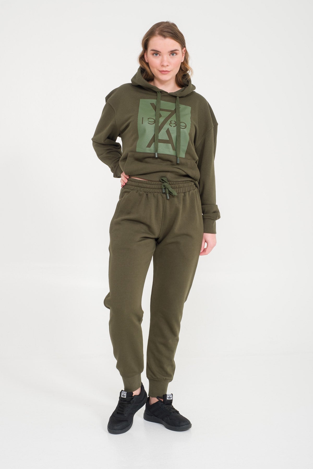 Green Hoodie & Jogger Set