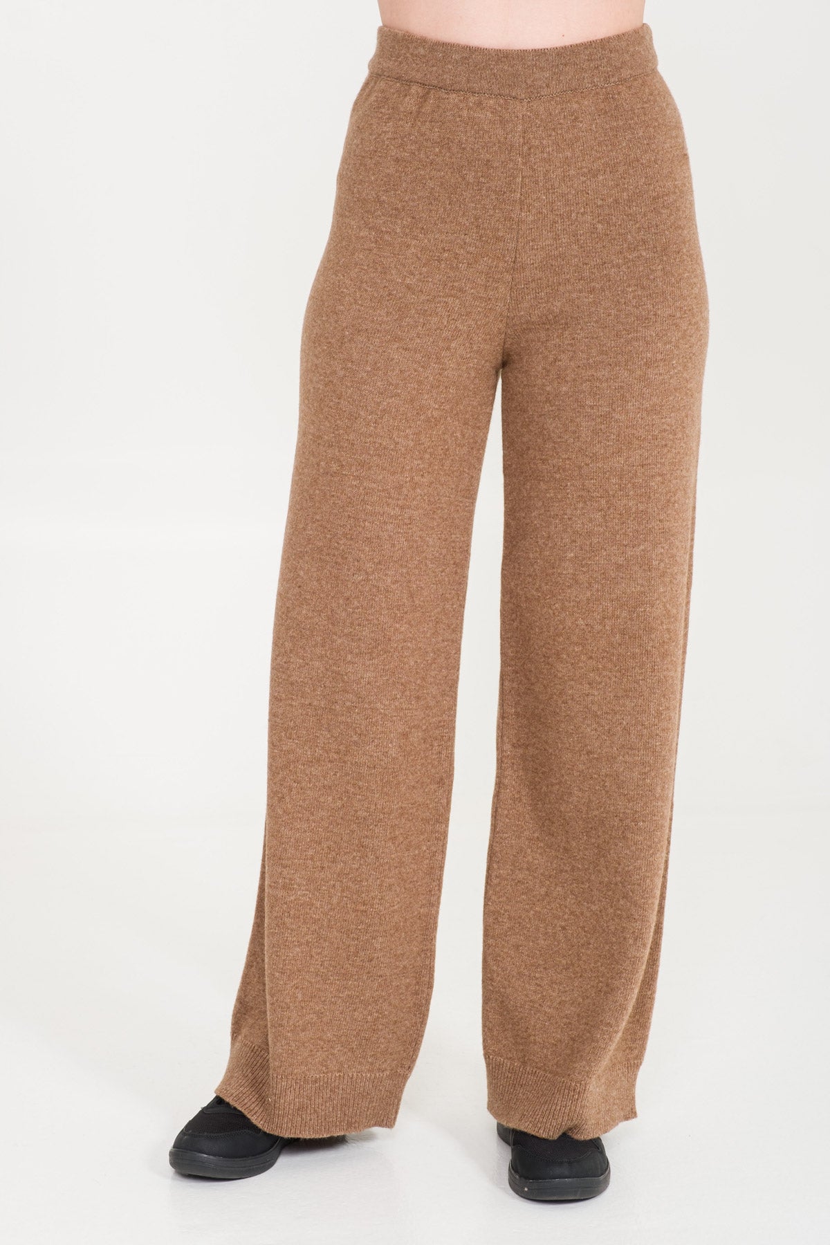 Light Brown Chinchilla Fur Lined Hoodie & Pants Set