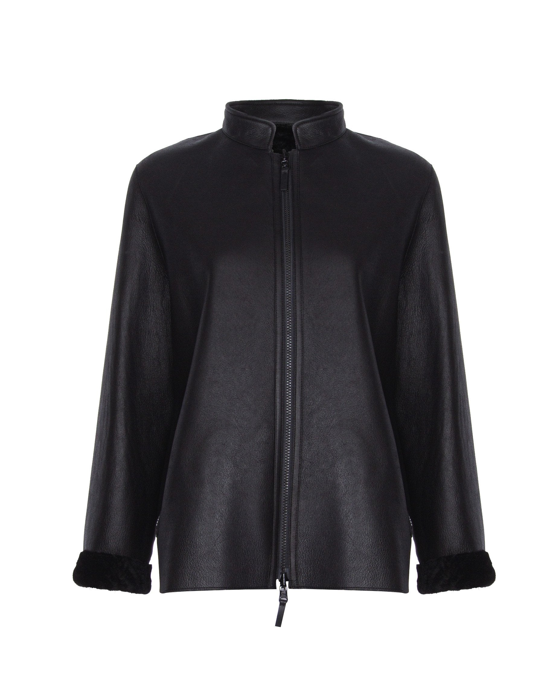 Black Shearling Jacket
