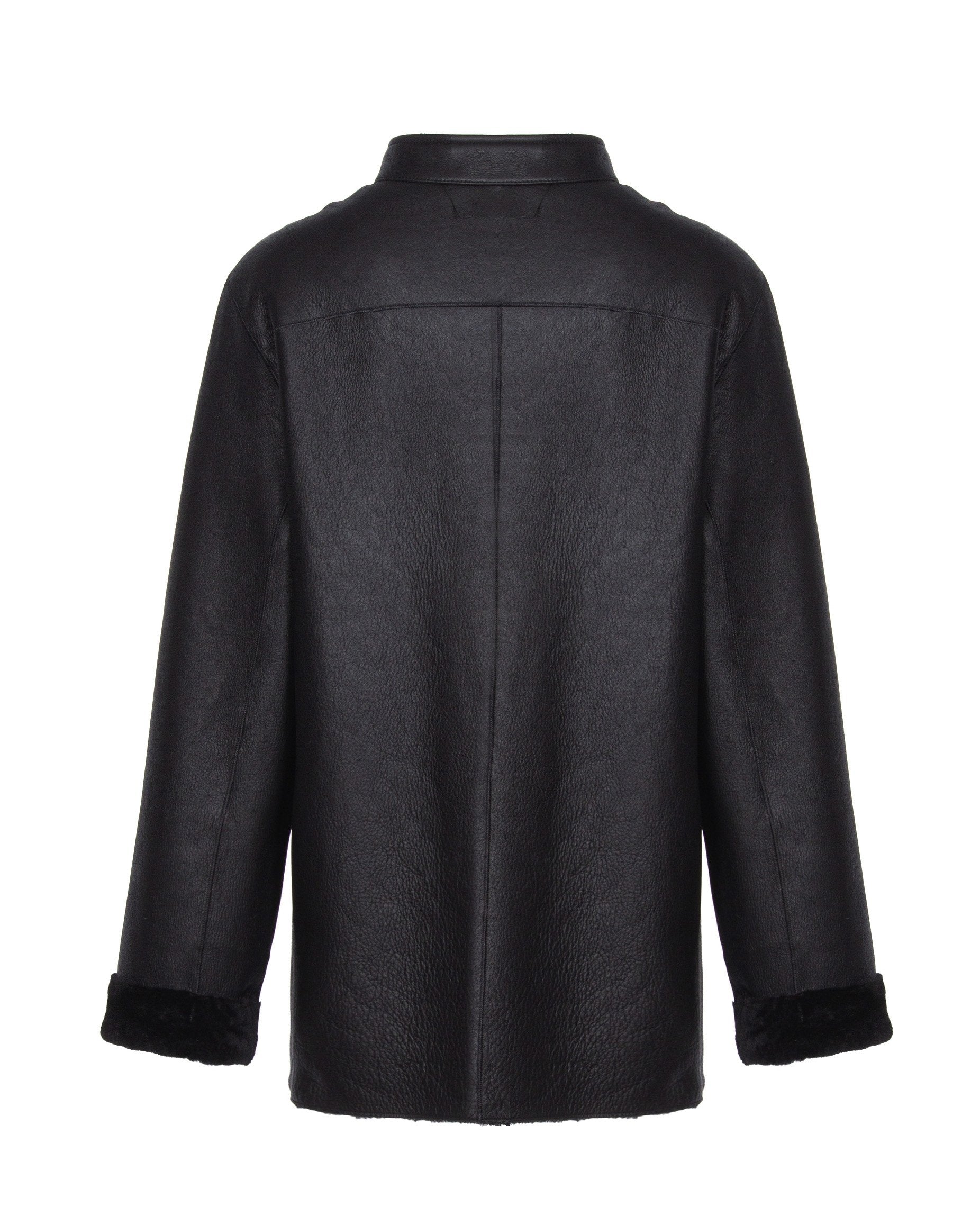 Black Shearling Jacket