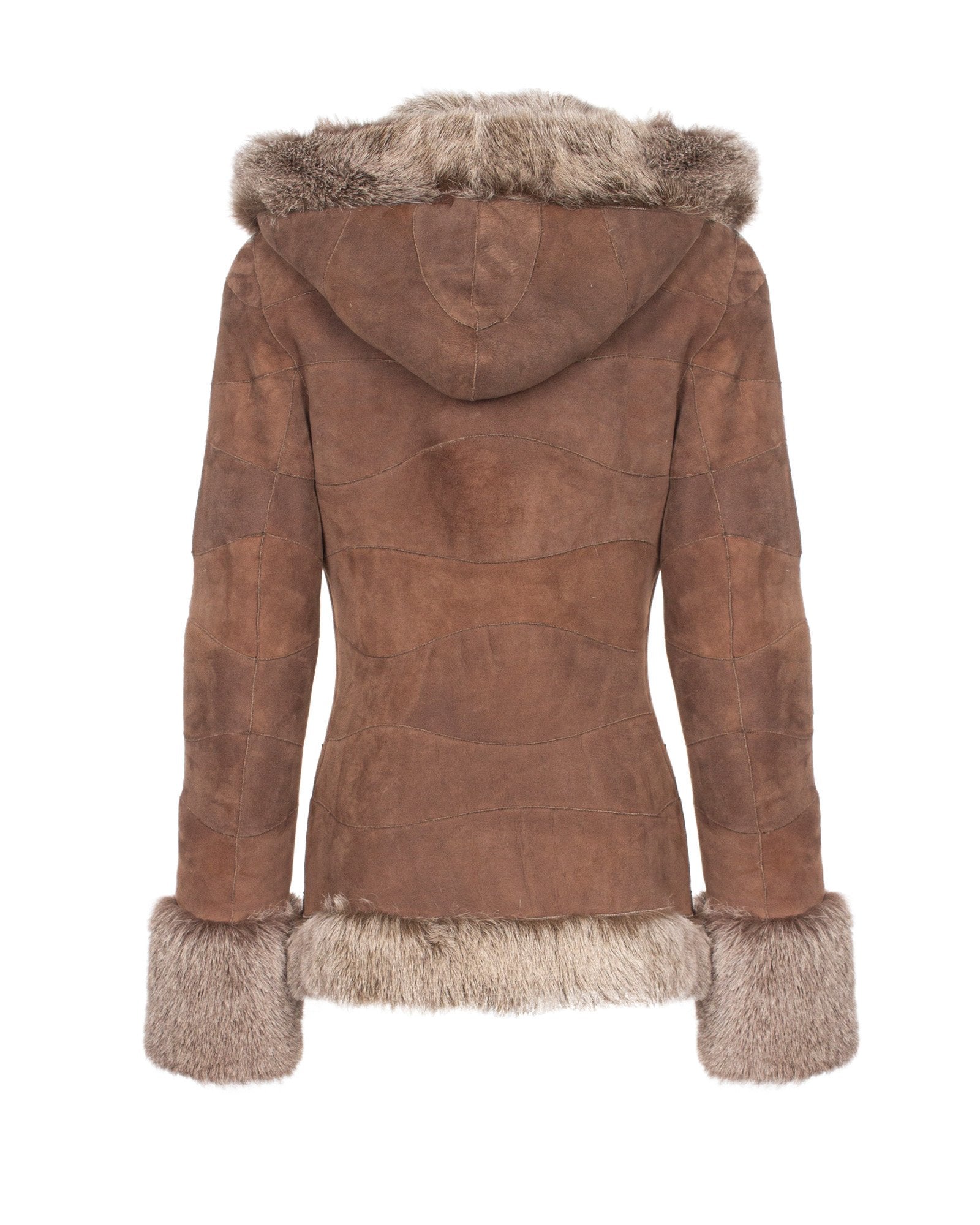 Brown Leather Coat