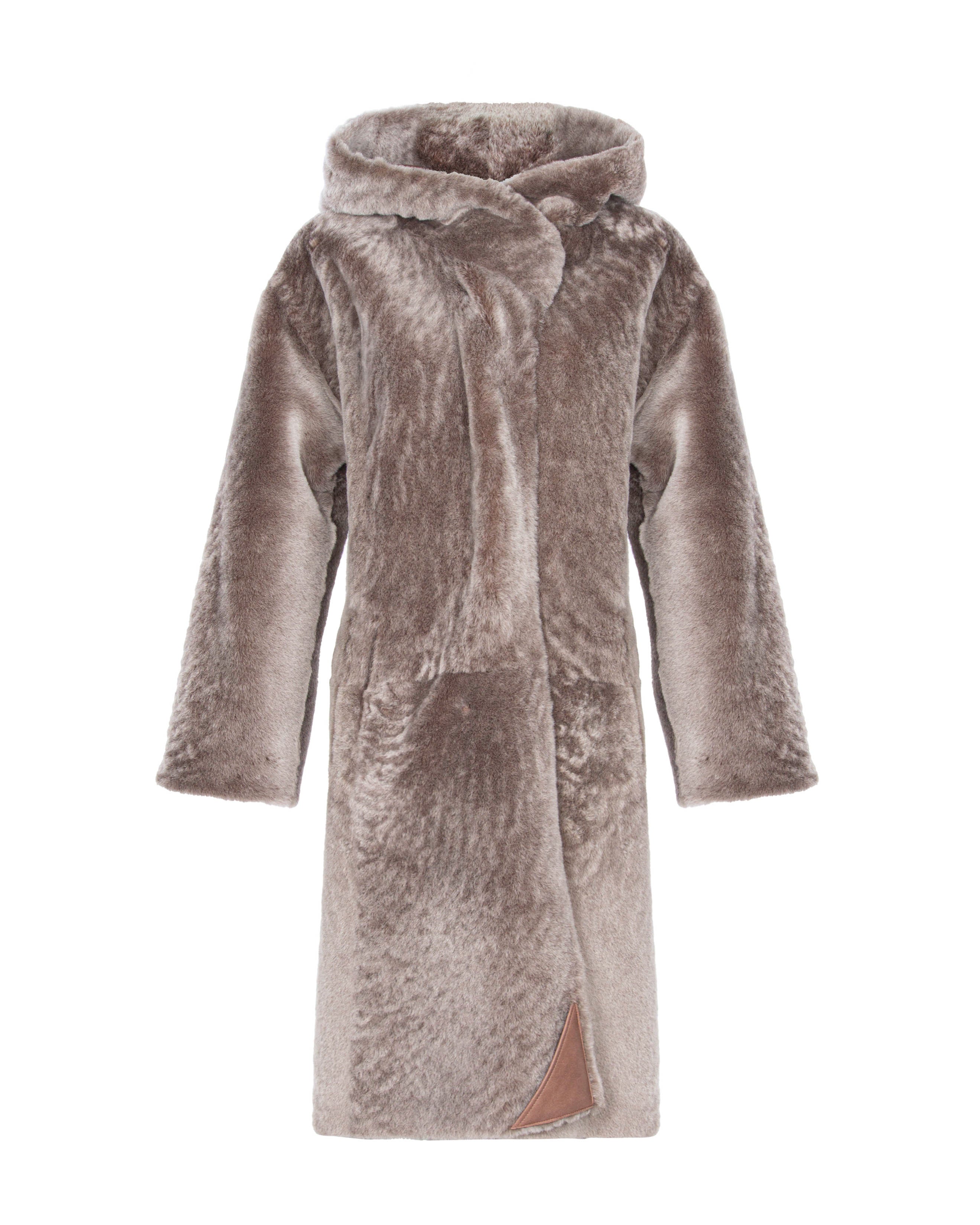Brown Leather Coat