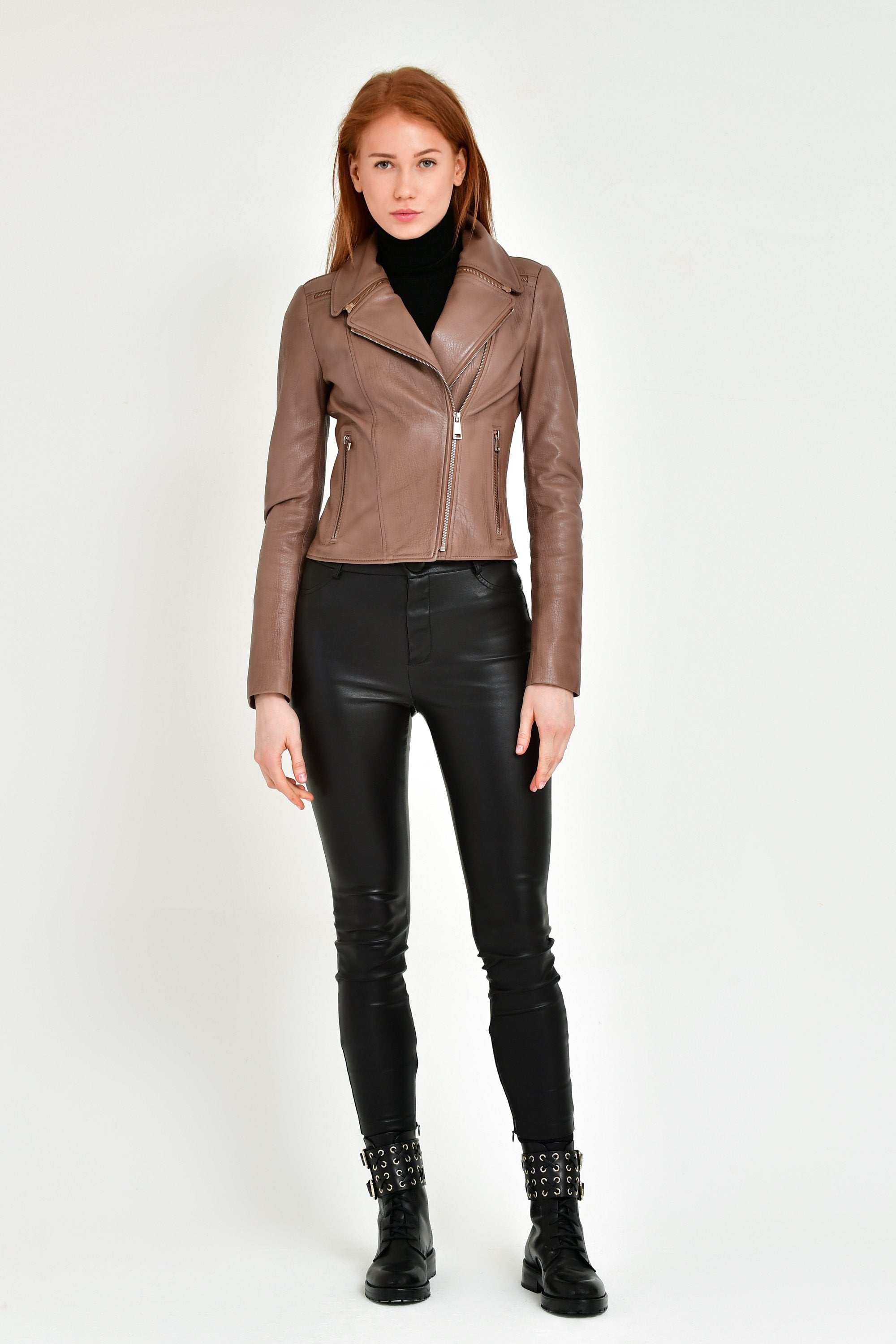 Brown Leather Jacket