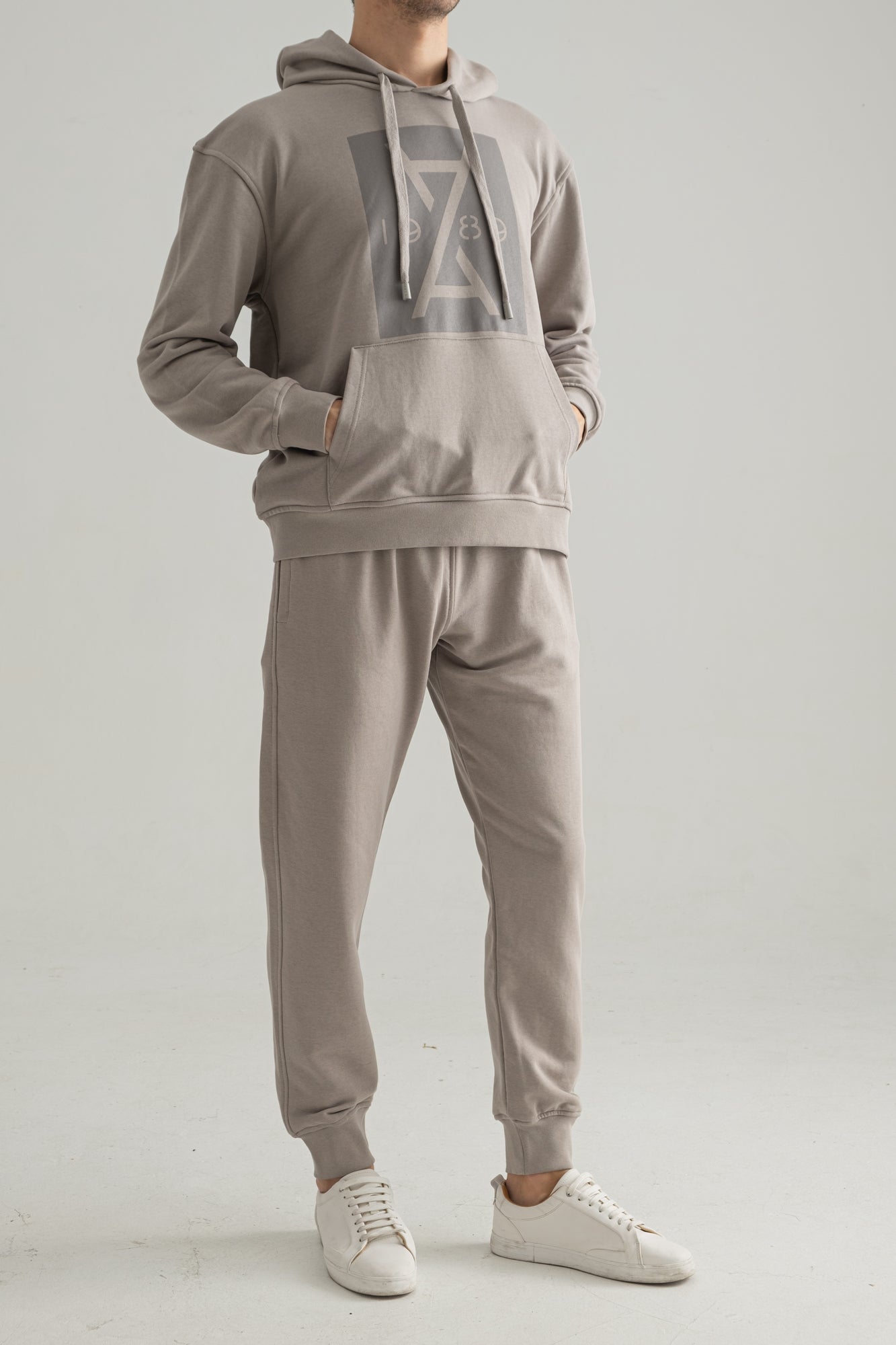 Grey Hoodie & Jogger Set