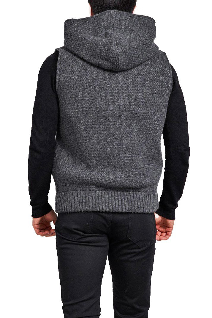 Grey Knit Vest