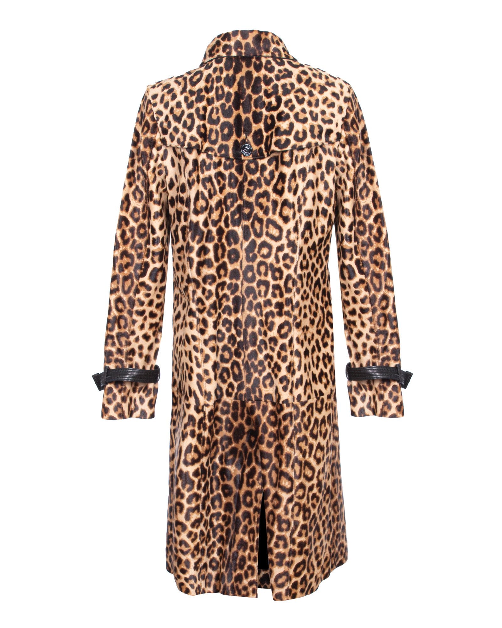 Leopard Trench Coat