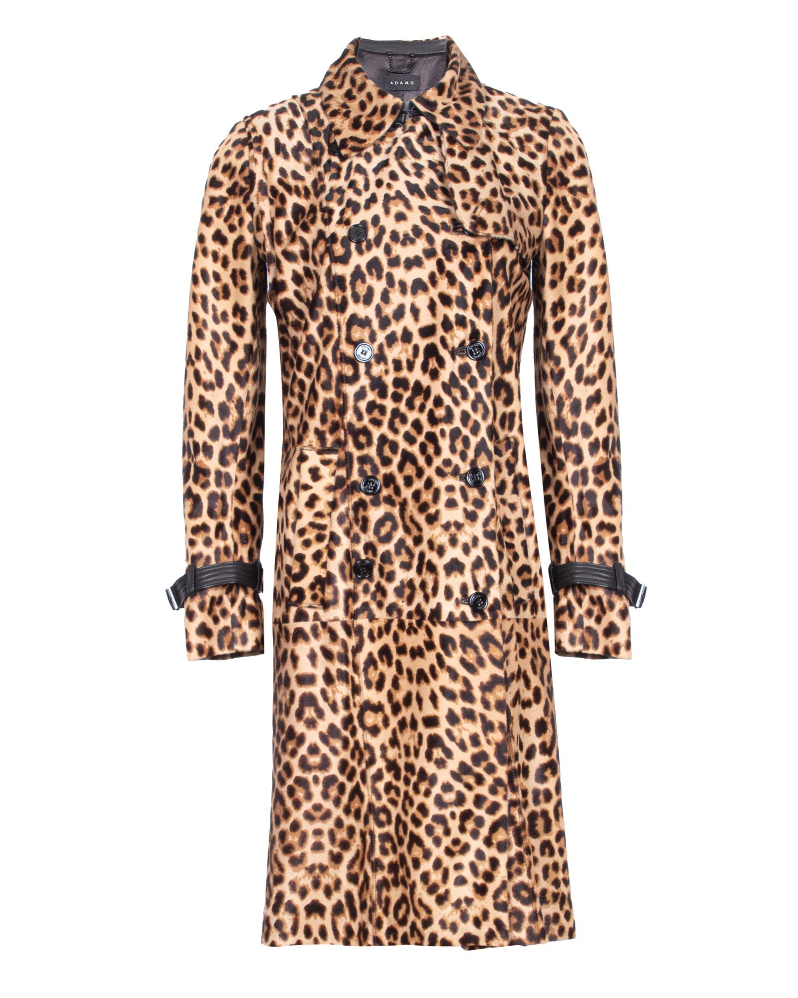 Leopard Trench Coat