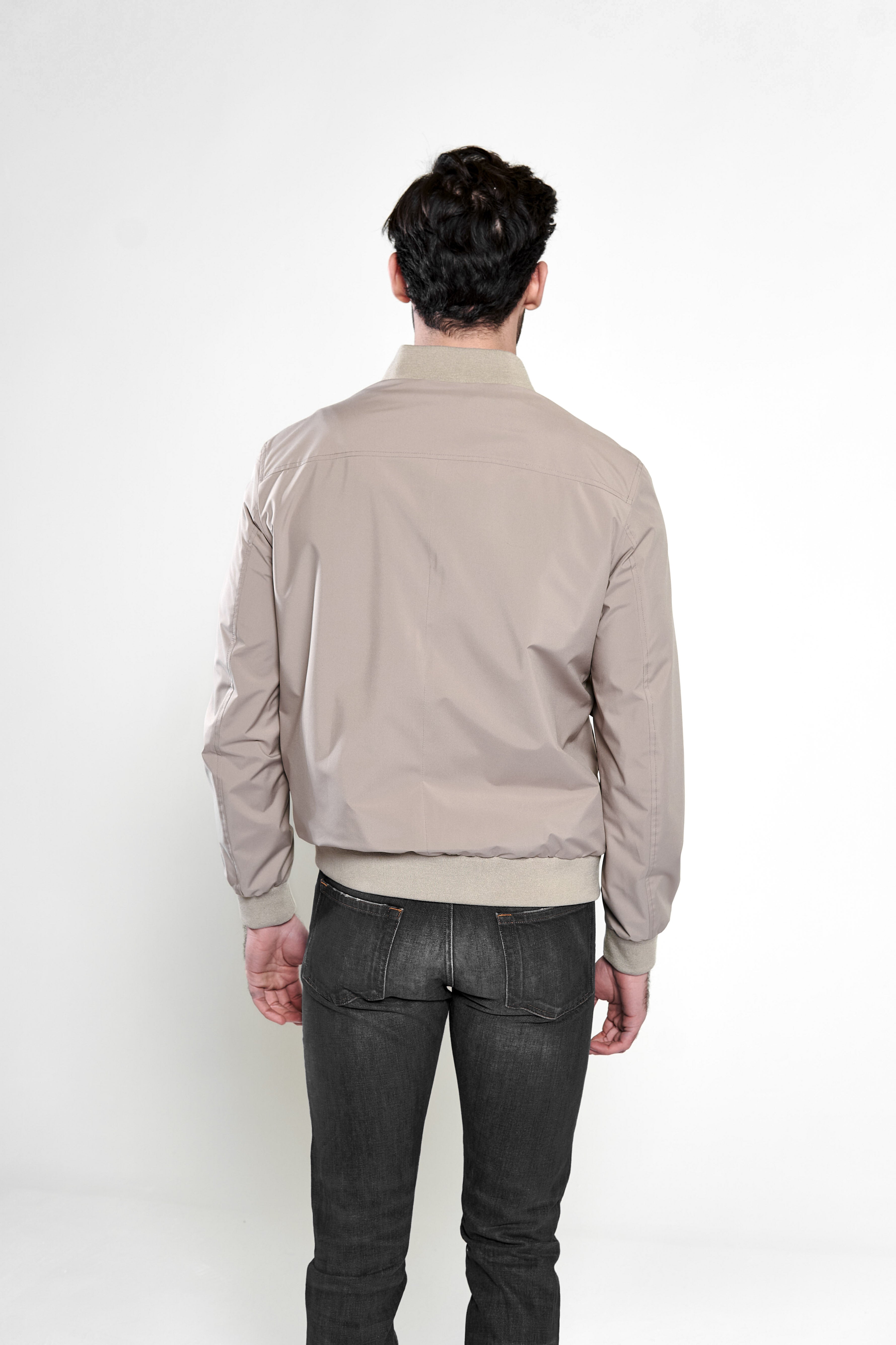 Beige Waterproof Raincoat