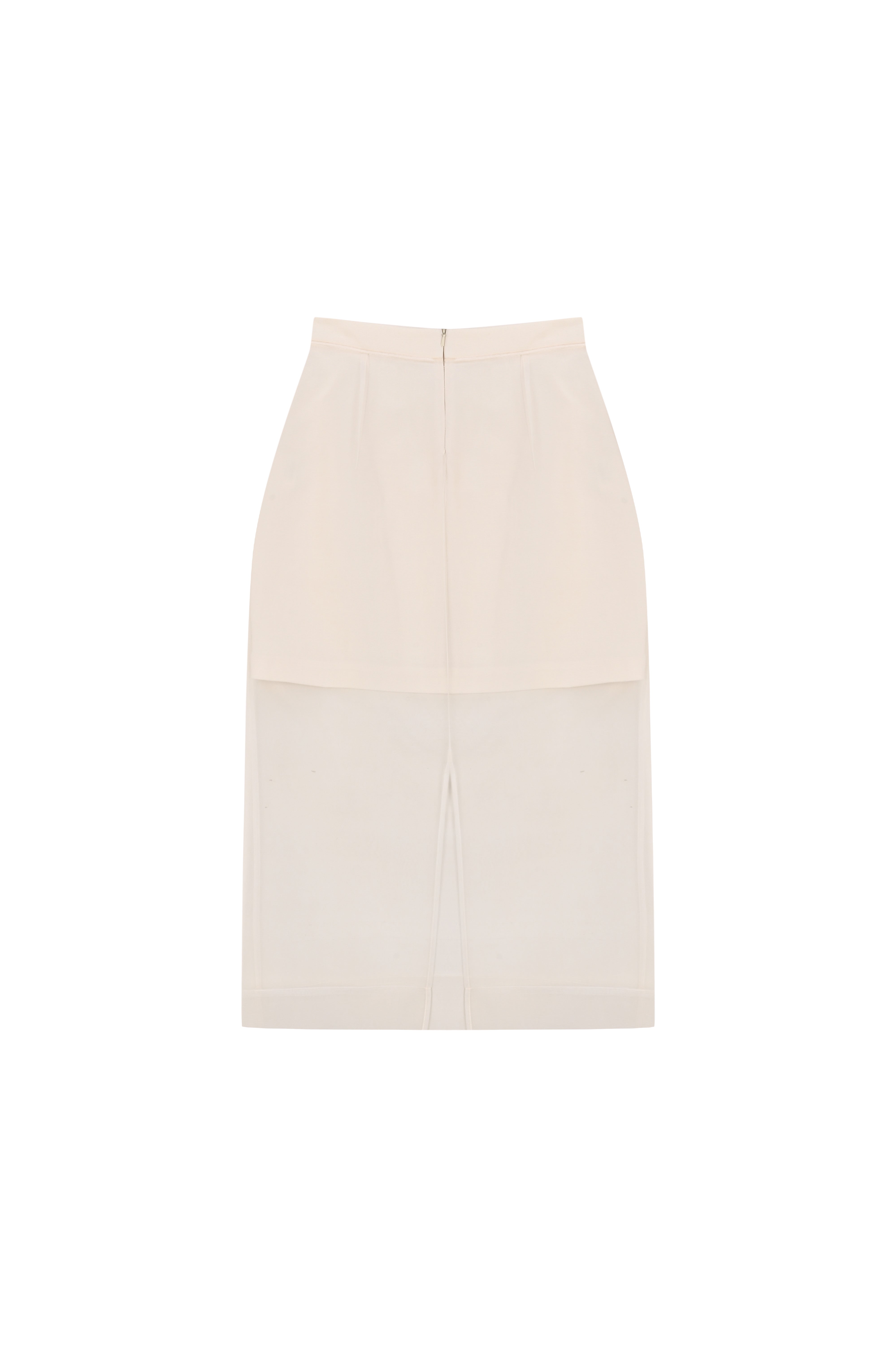 Serene Sheer Overlay Skirt