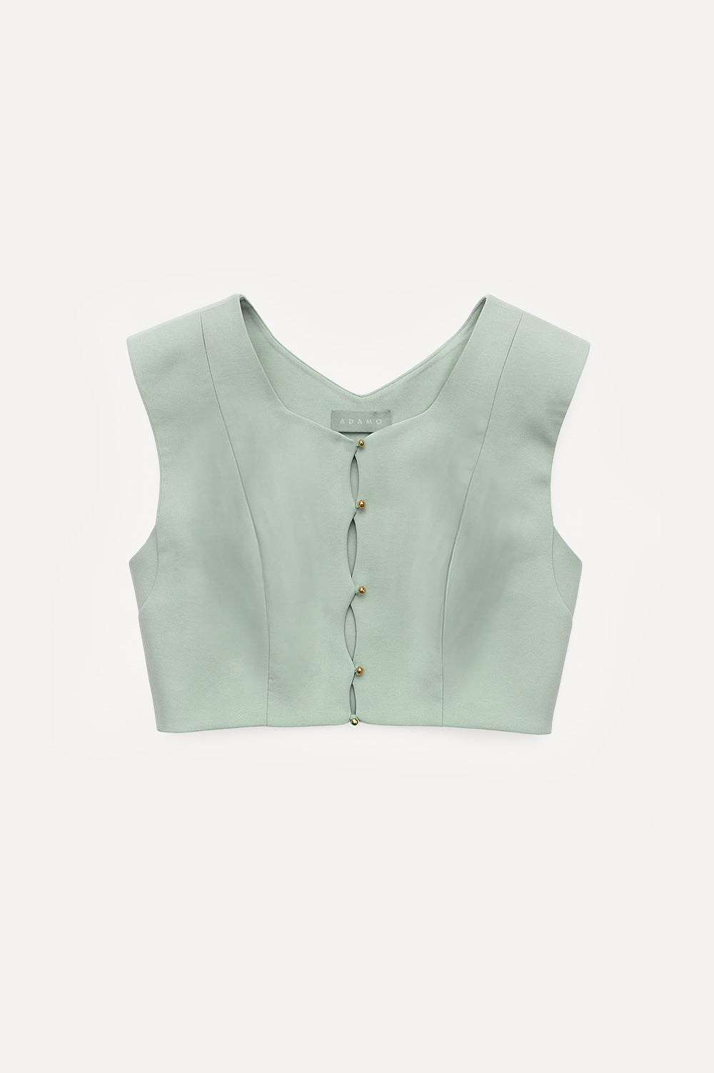 Saturn Sculpted Button Vest