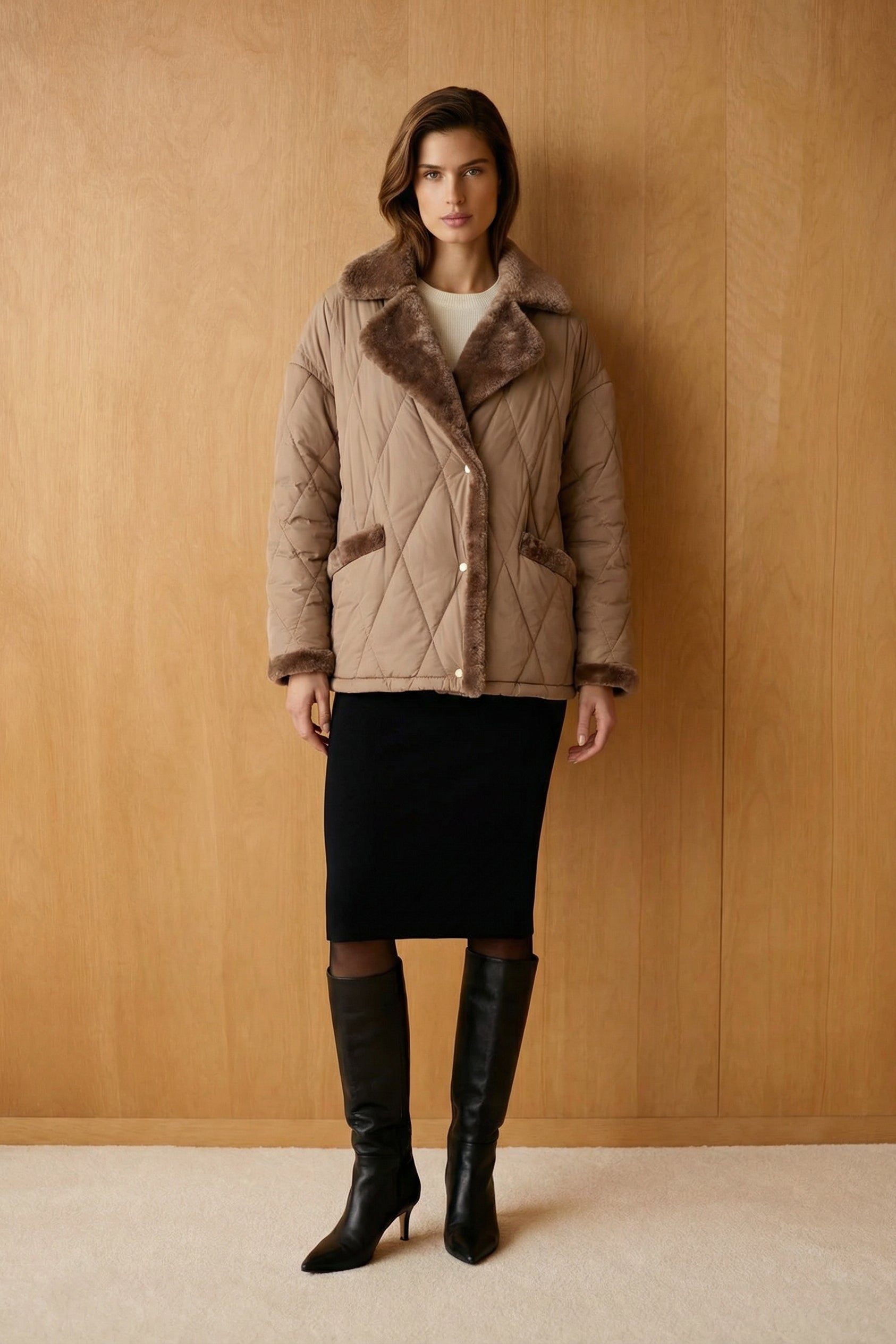 Velmora Quilted Rex Jacket