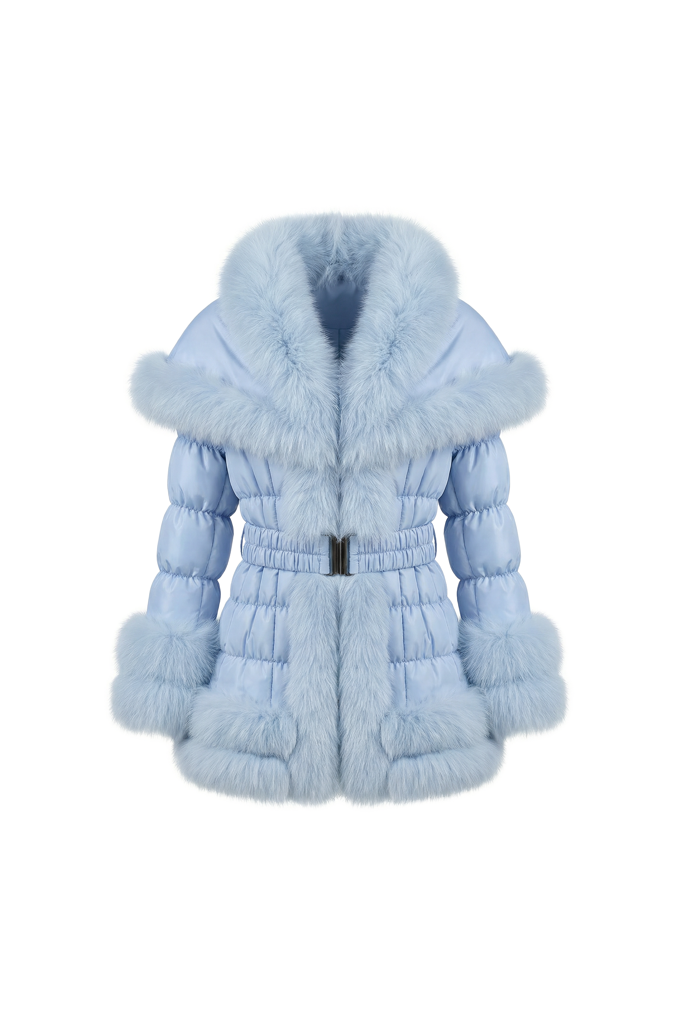 Petite Royale Fox Trim Jacket