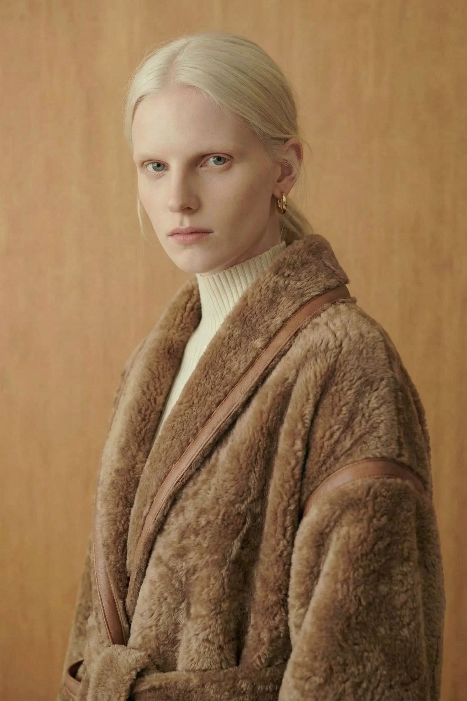 Selvara Astragan Shearling Coat