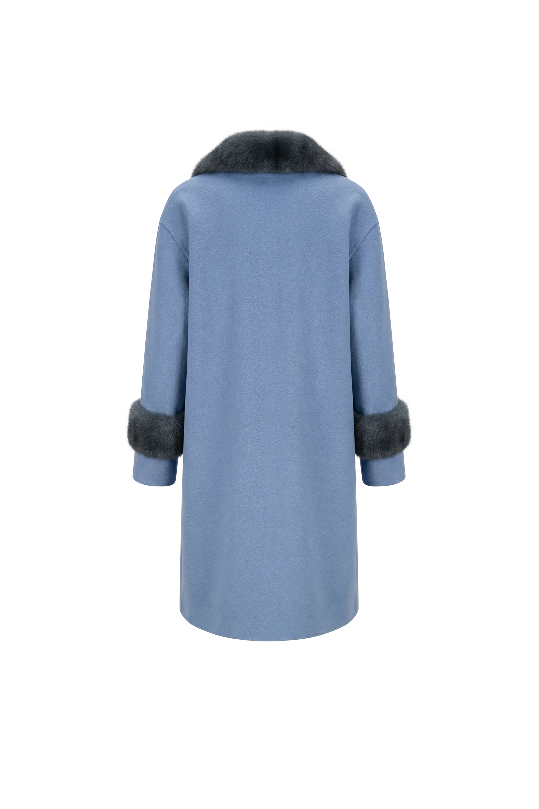 Celestine Wool & Mink Coat