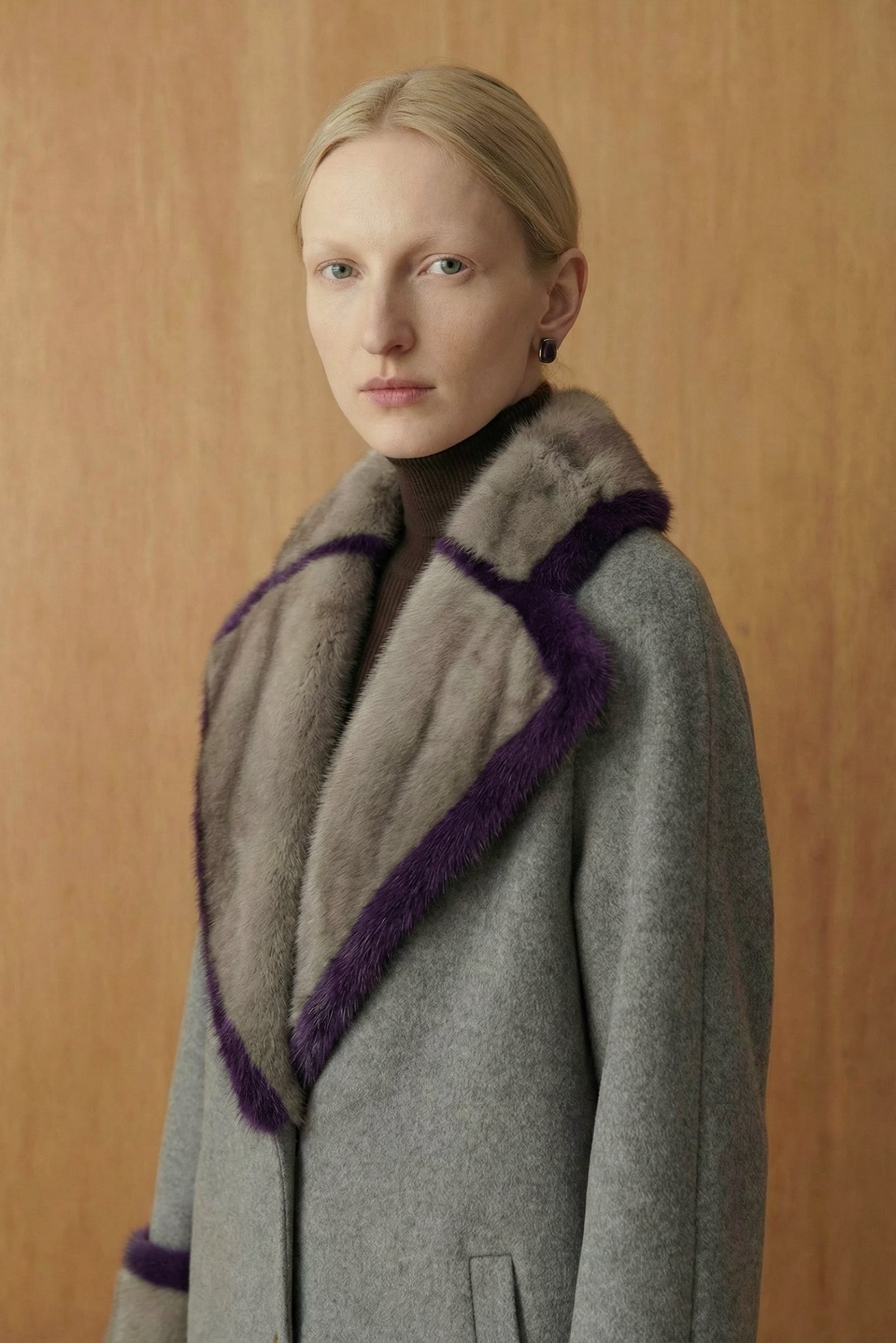 Valerienne Cashmere & Mink Coat