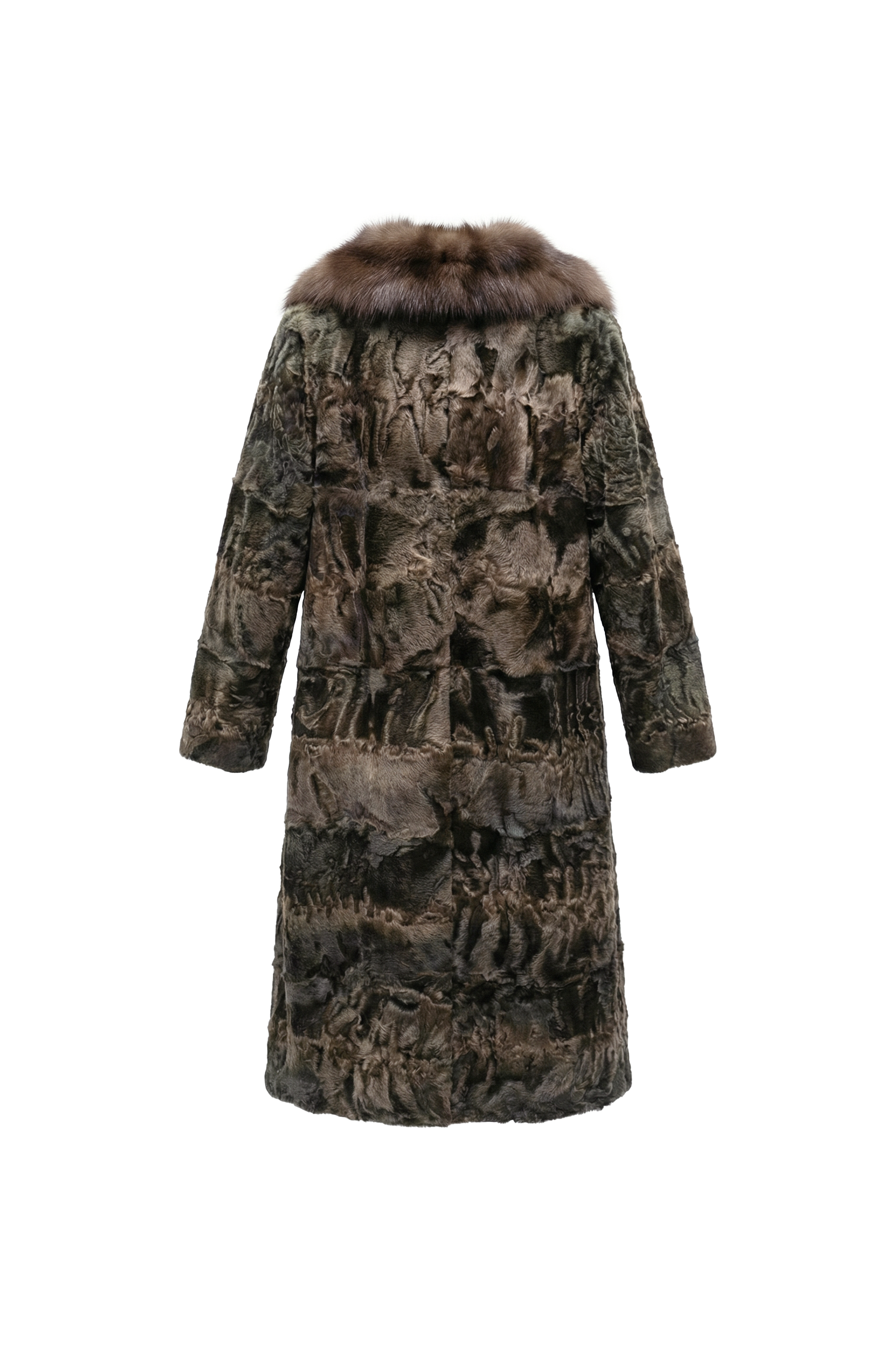 Noir Éclipse Swakara Coat