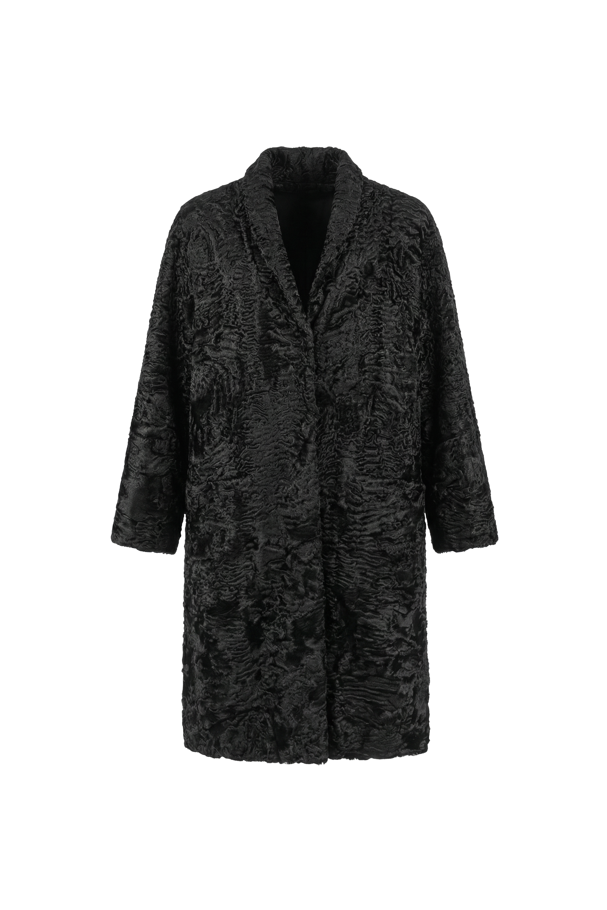 Obsidian Swakara Coat