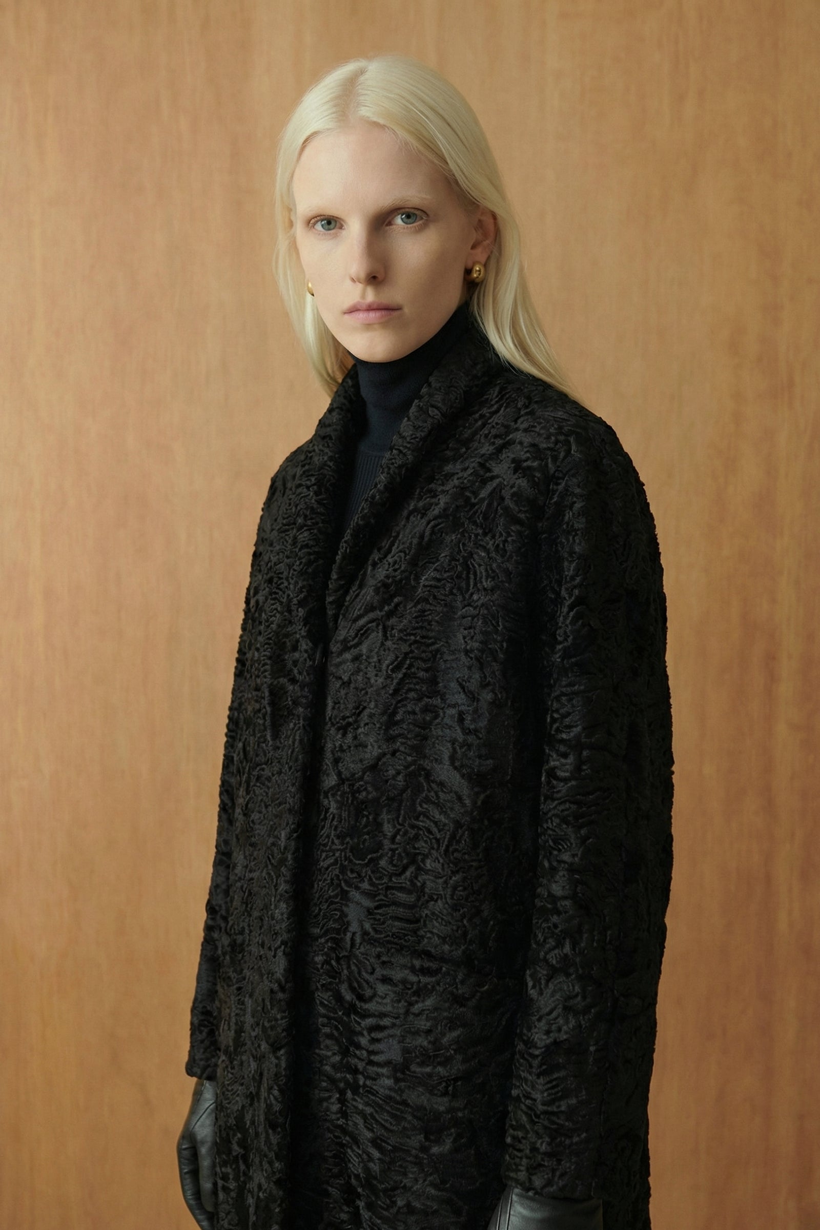 Obsidian Swakara Coat