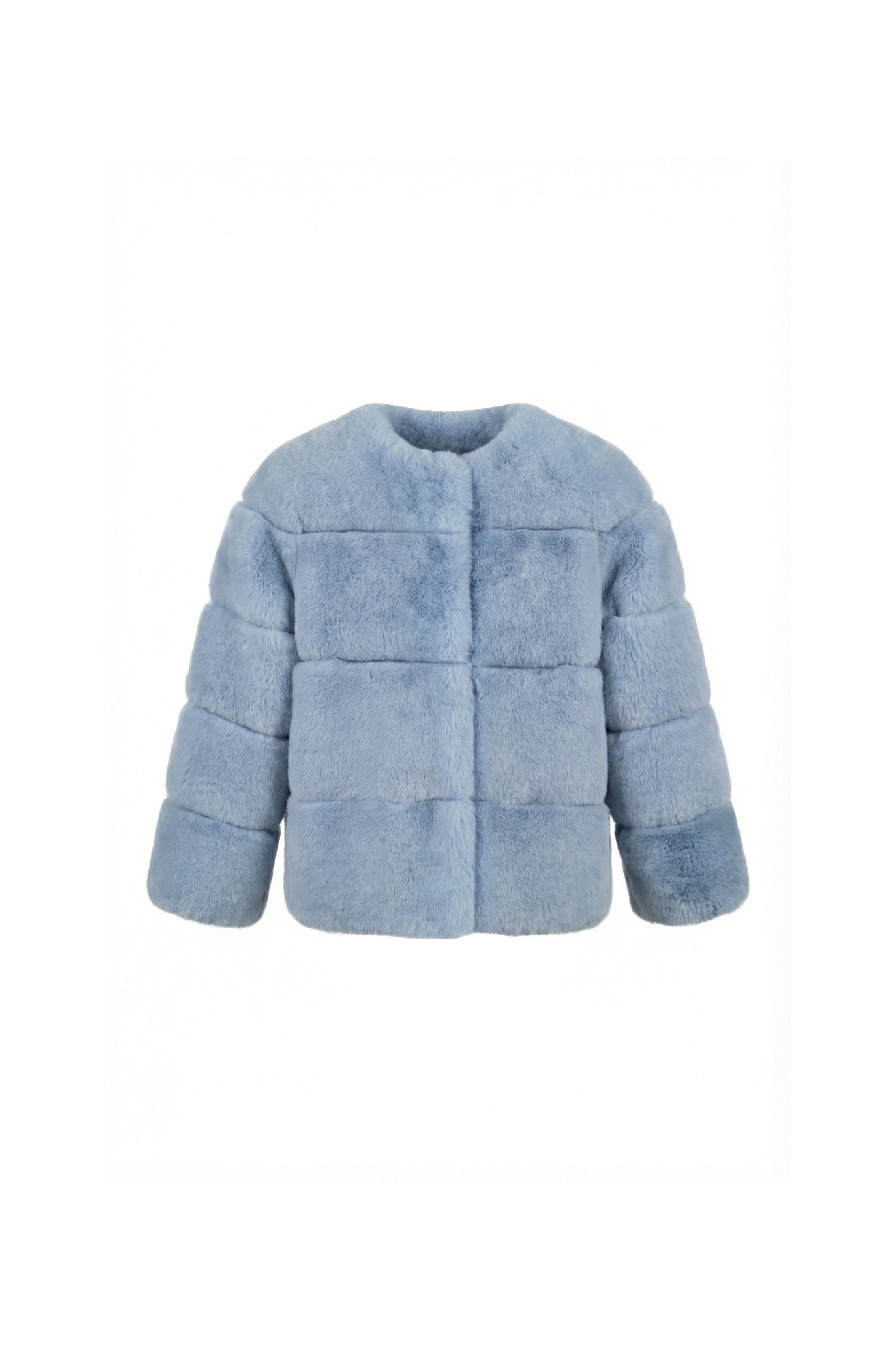 Celeste Plush Rex Fur Jacket
