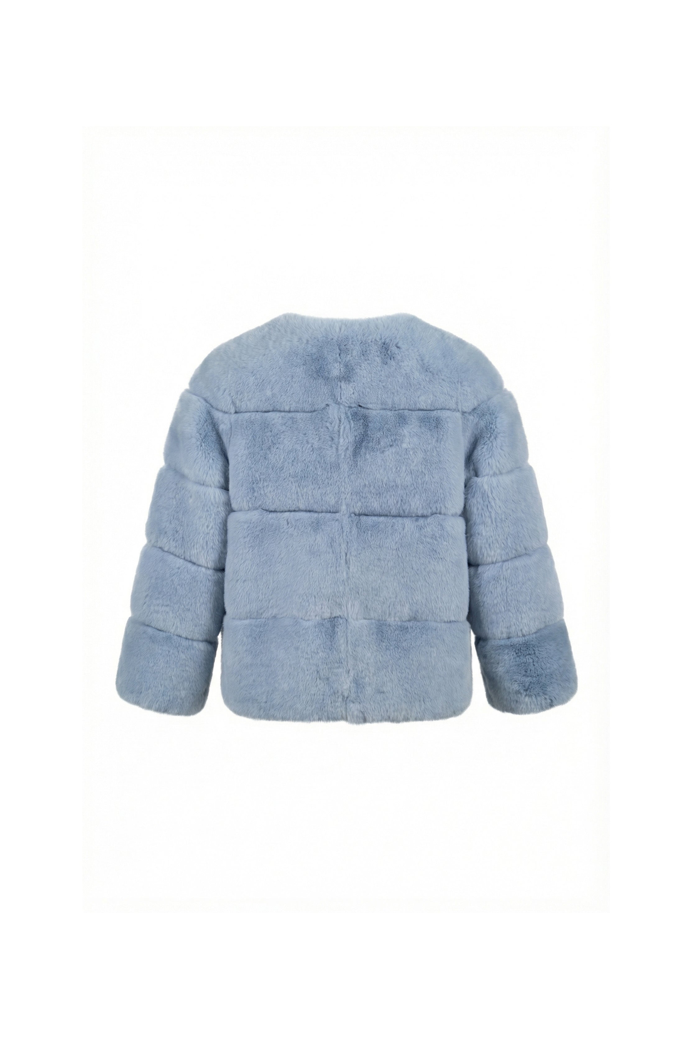 Celeste Plush Rex Fur Jacket