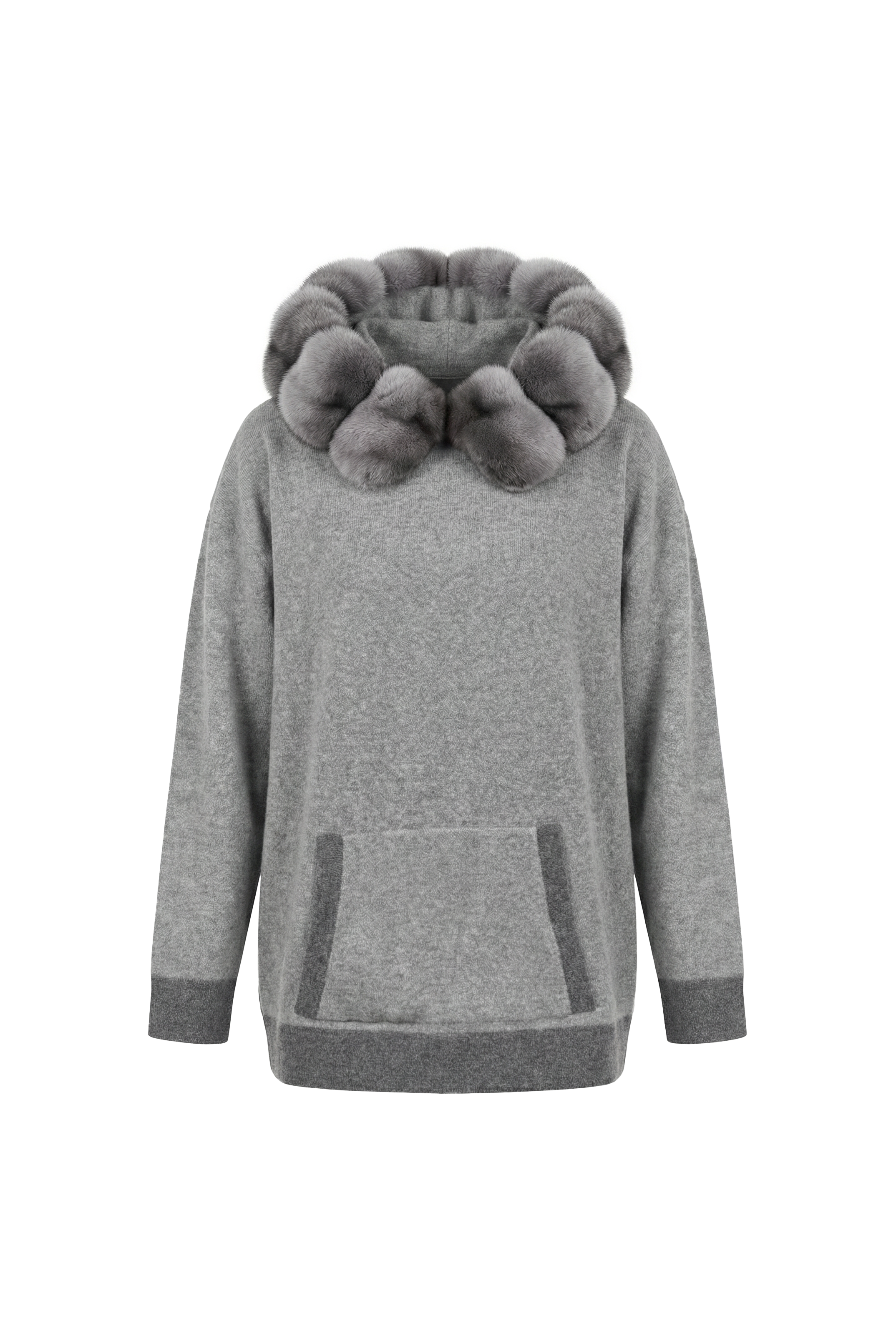 Arctic Whisper Chinchilla Hood Set