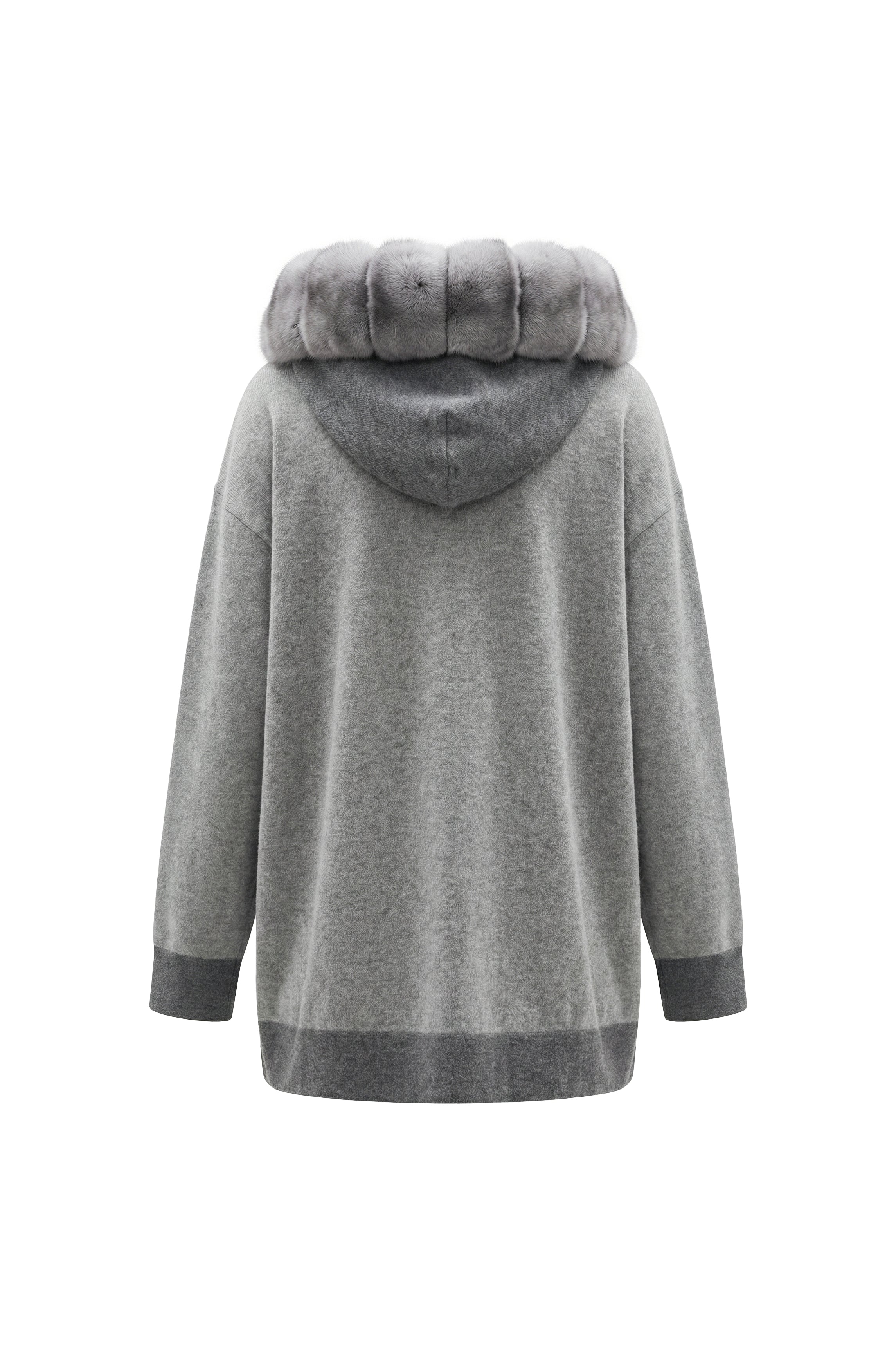 Arctic Whisper Chinchilla Hood Set