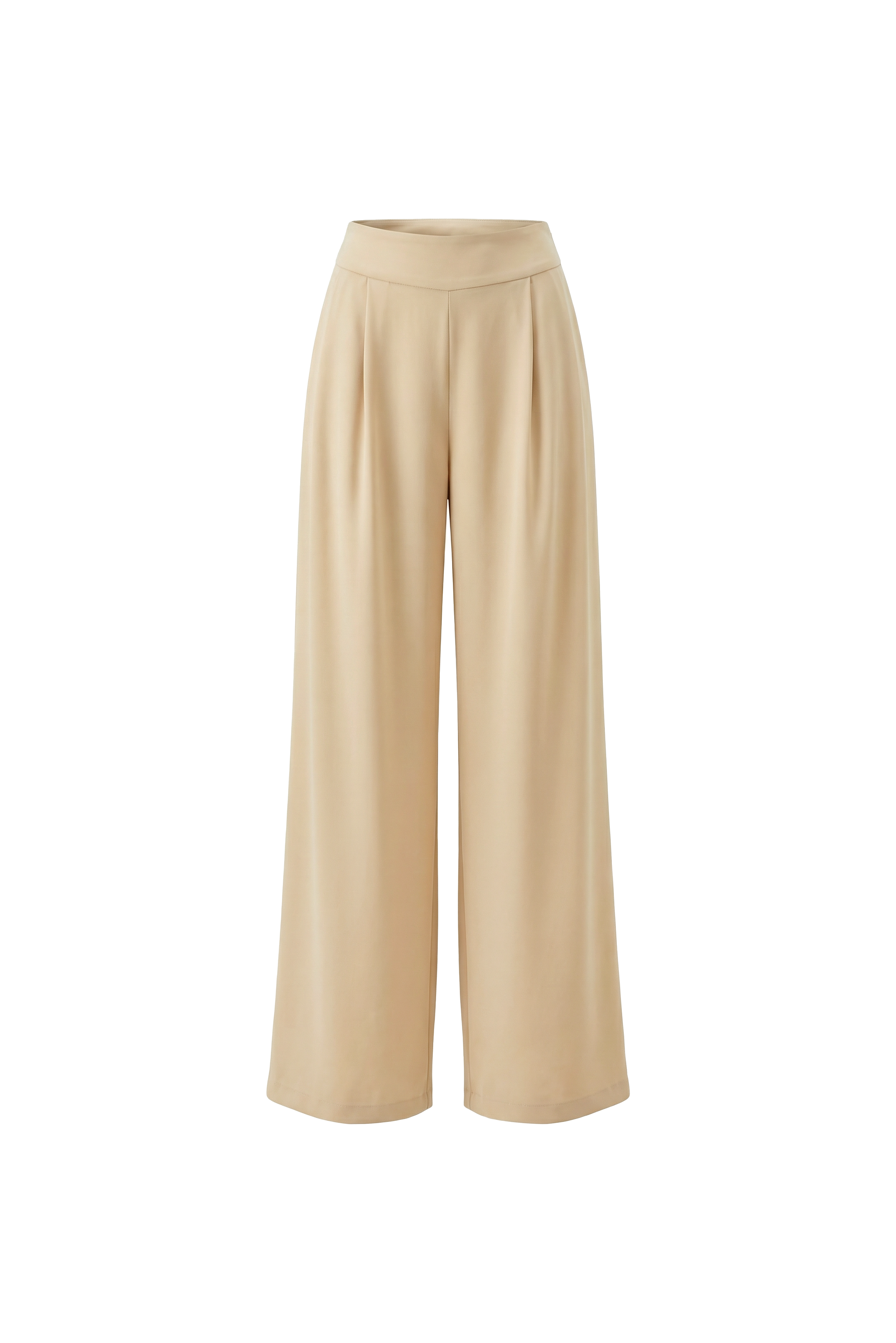 Valeria Crepe Silk Tie Trousers