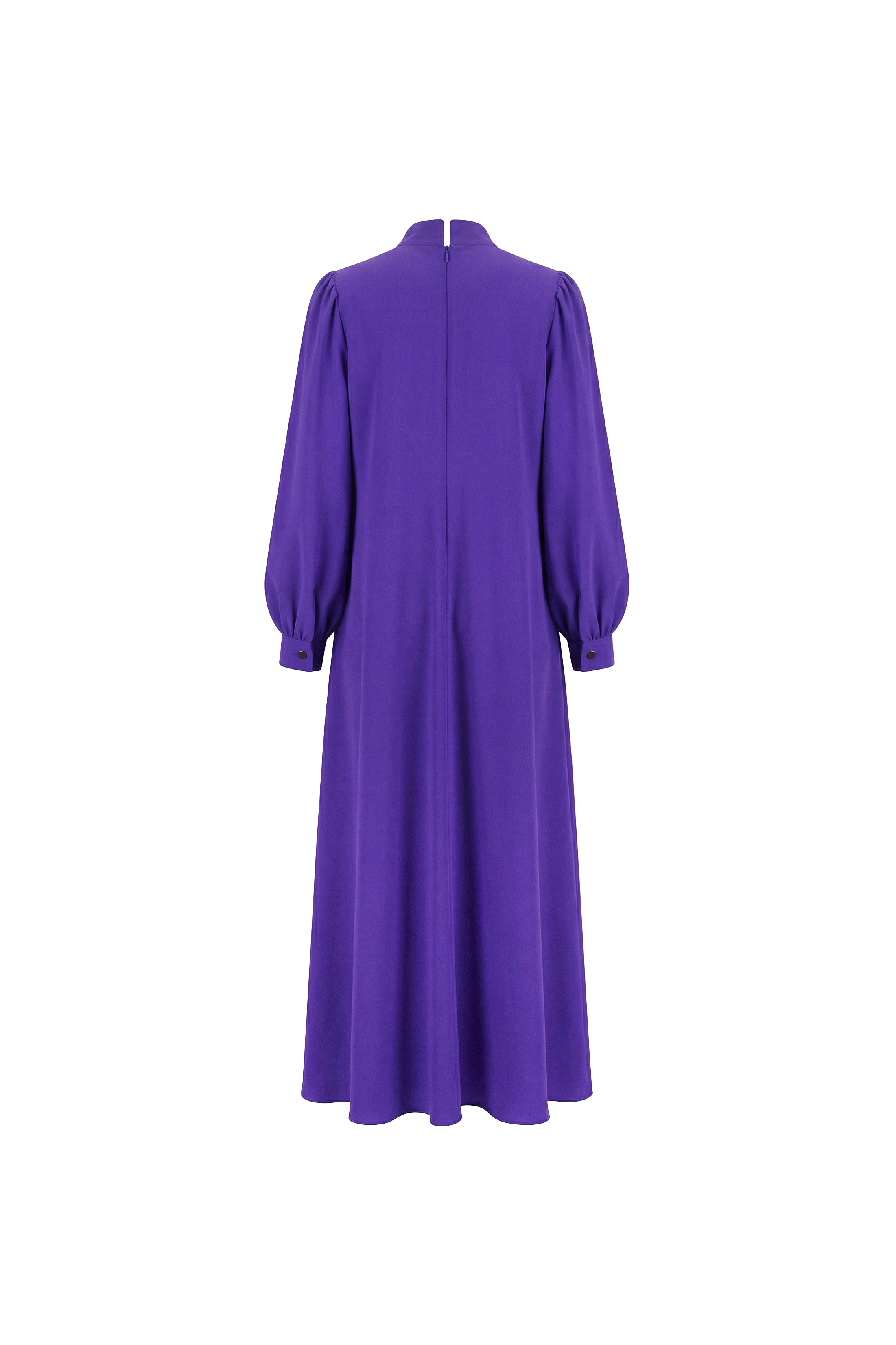 Aurielle Bow-Tie Crepe Dress