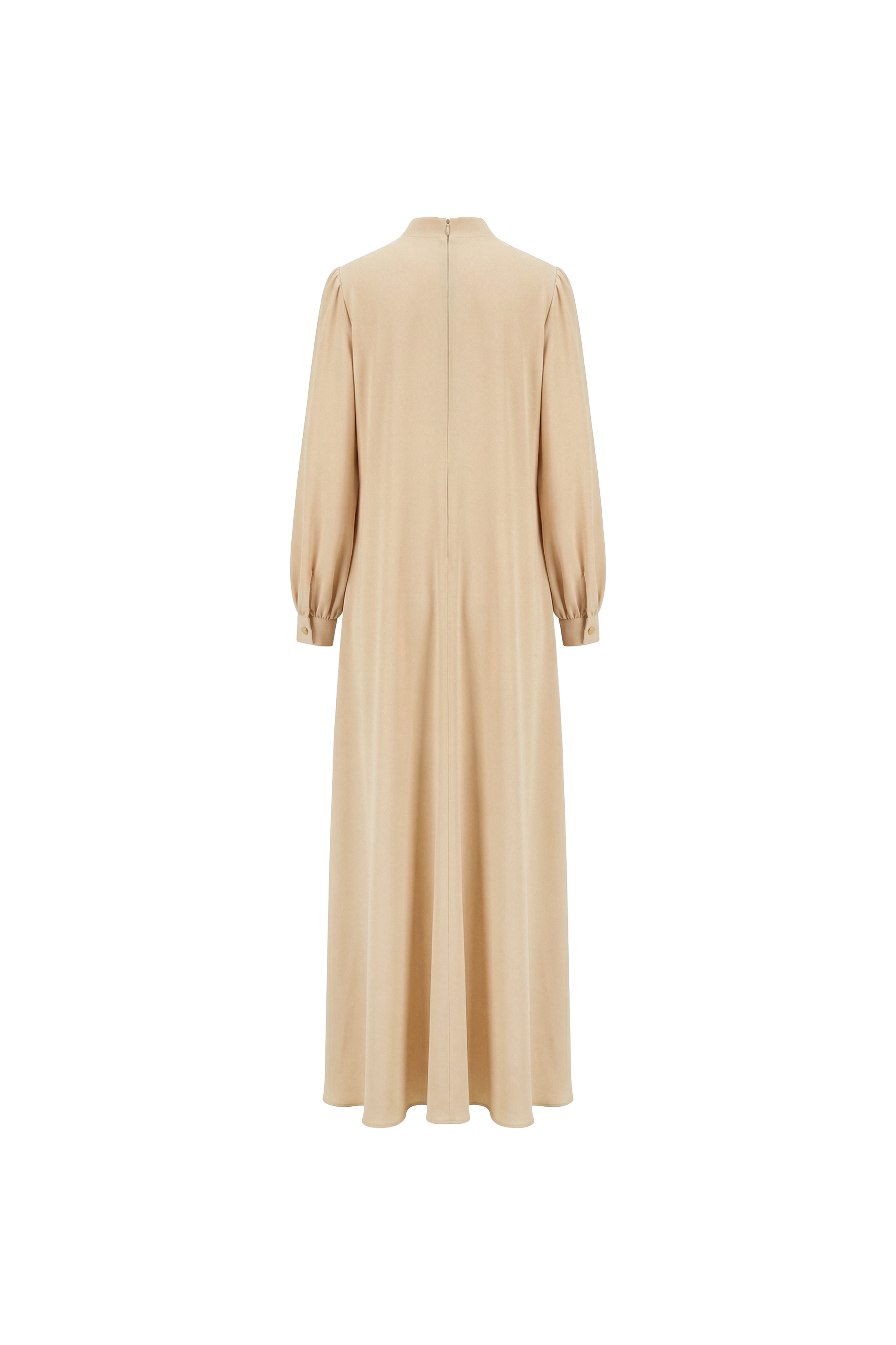 Aurielle Bow-Tie Crepe Dress