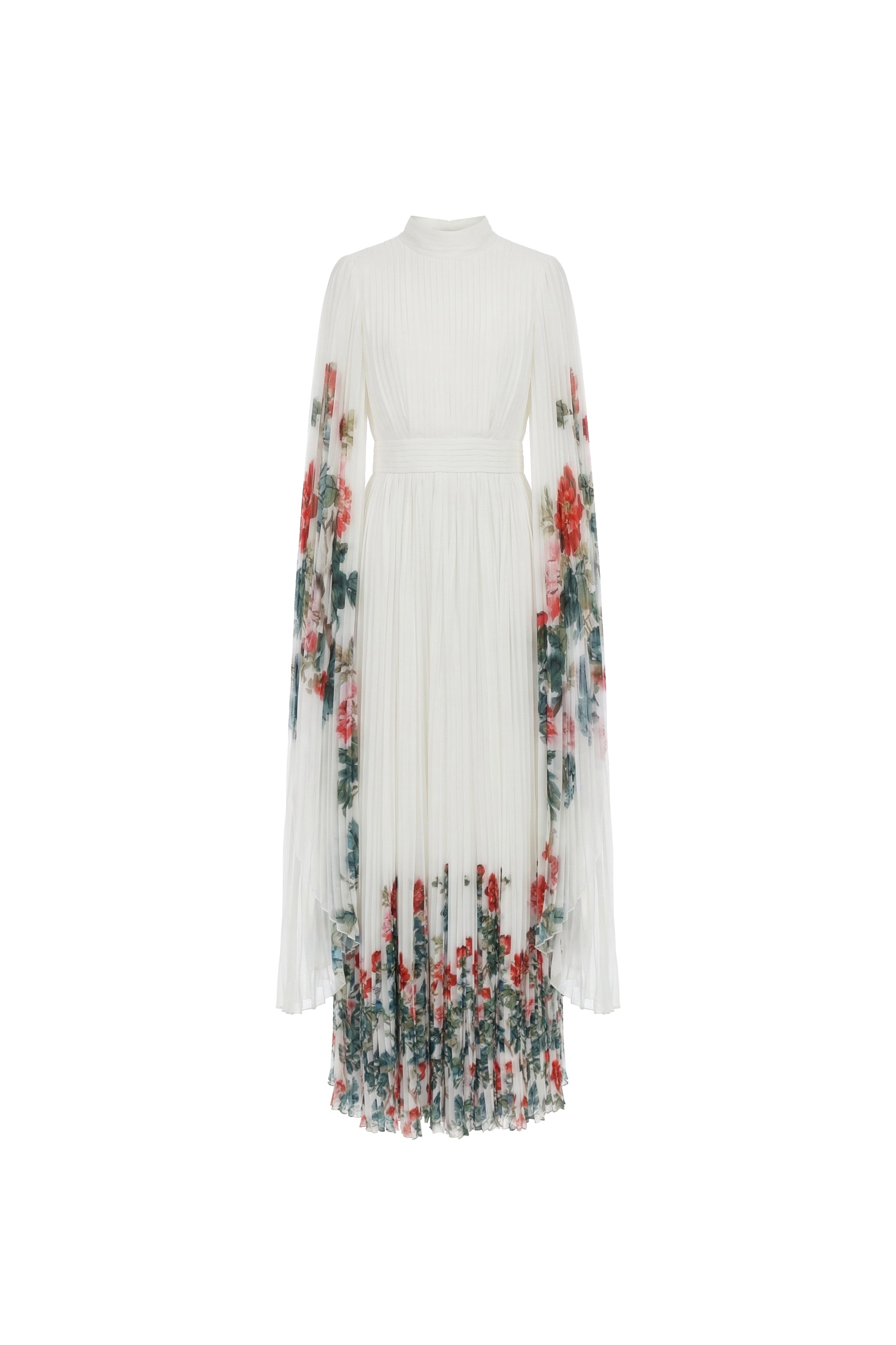 Rosalia Pleated Maxi Dress
