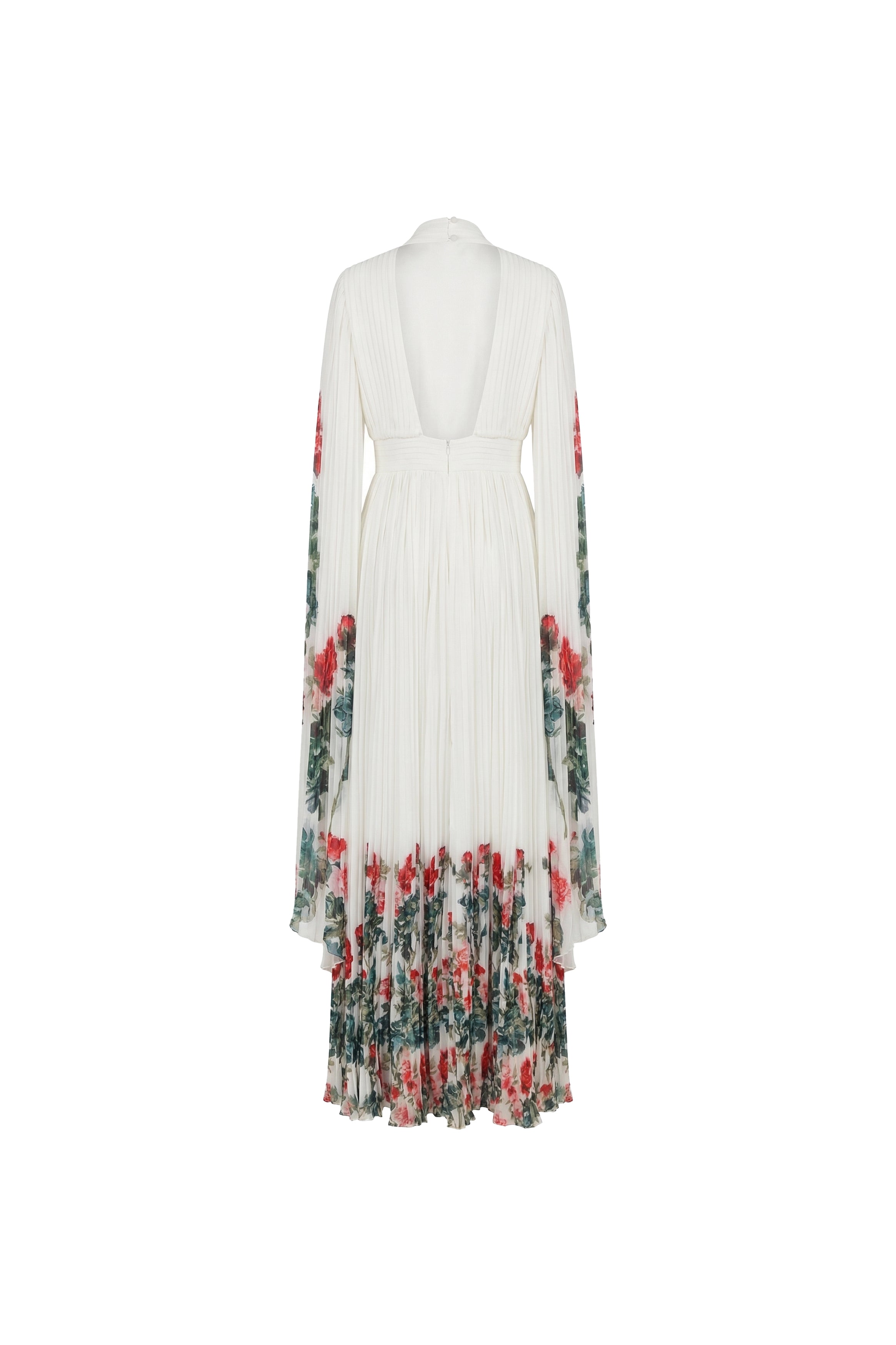 Rosalia Pleated Maxi Dress