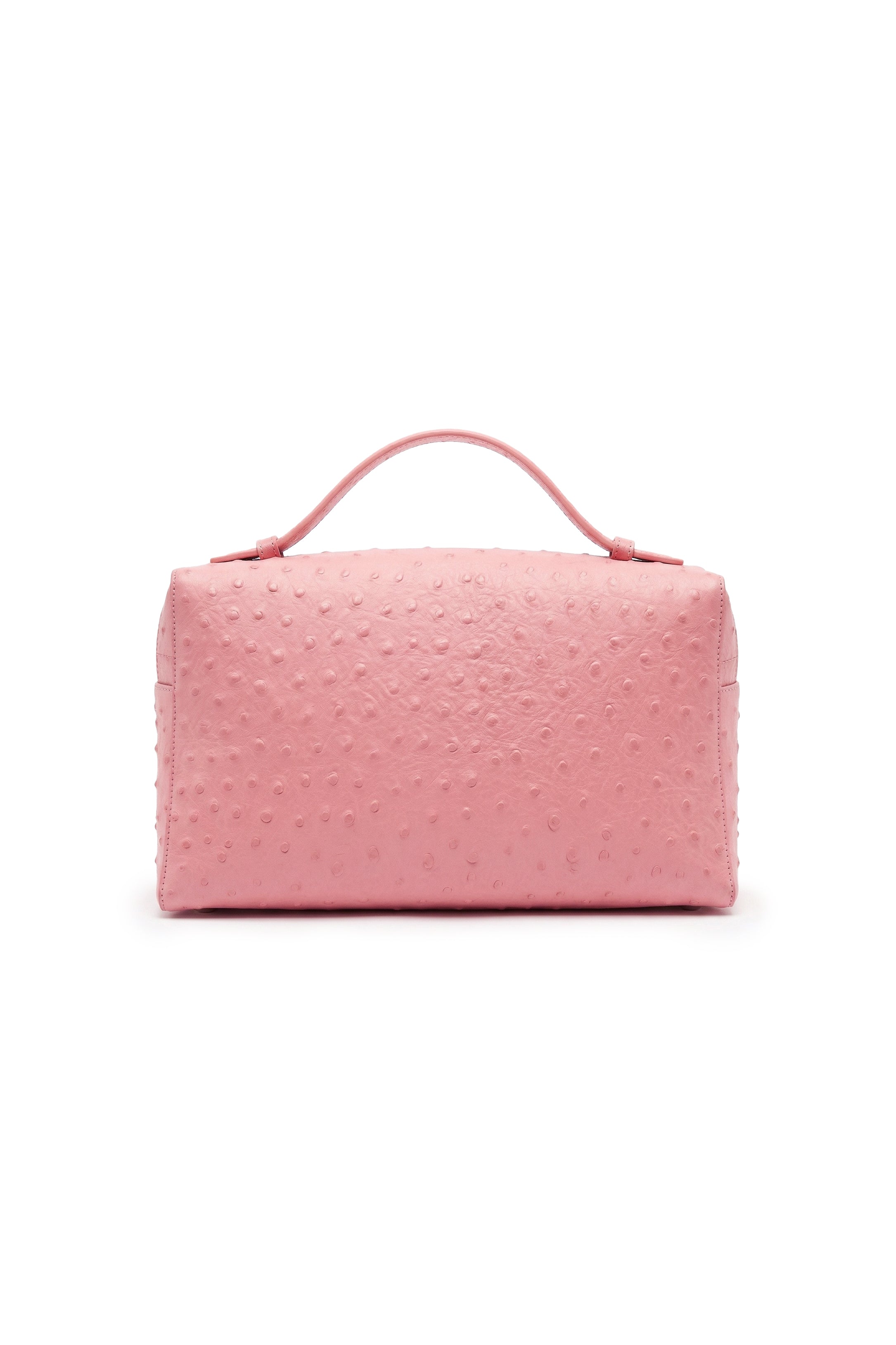 Roseline Ostrich Vanity Bag