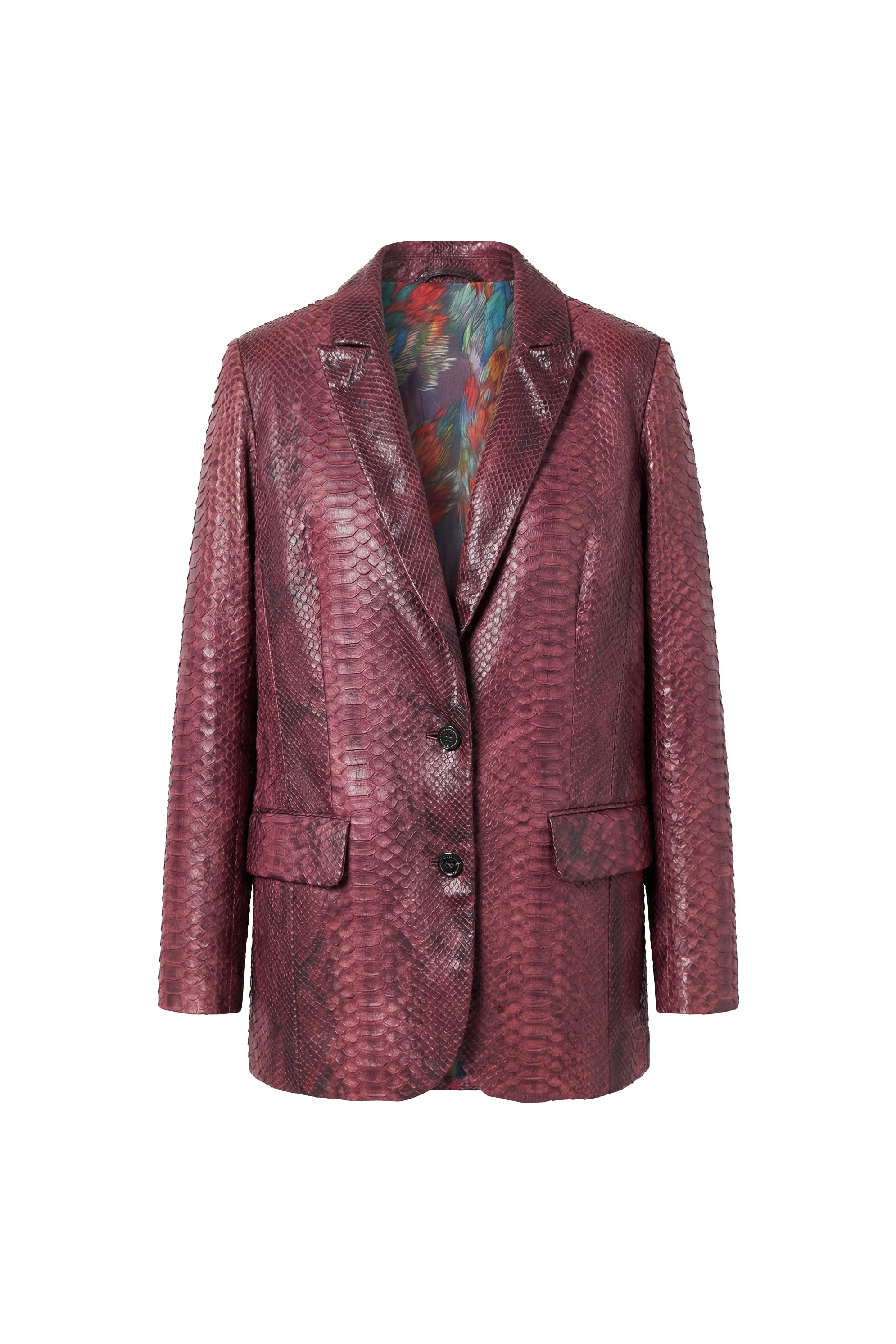 Serena Python Tailored Blazer