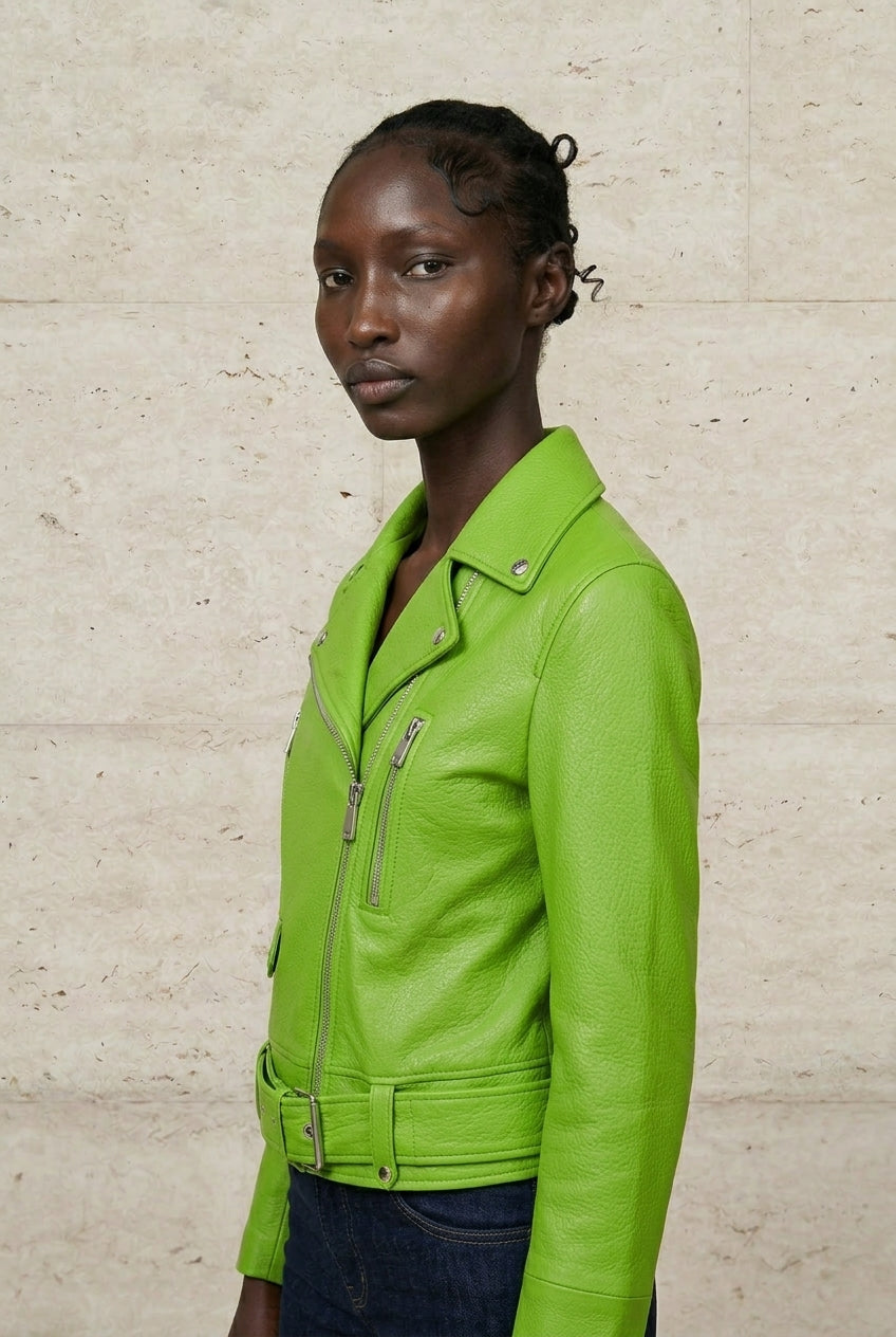 Vittoria Verde Biker Jacket