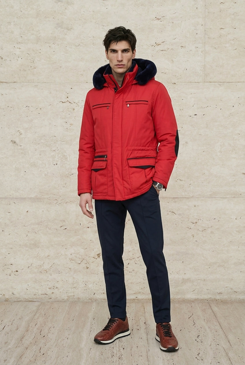 Aurelio Technical Rex Fur-Lined Parka