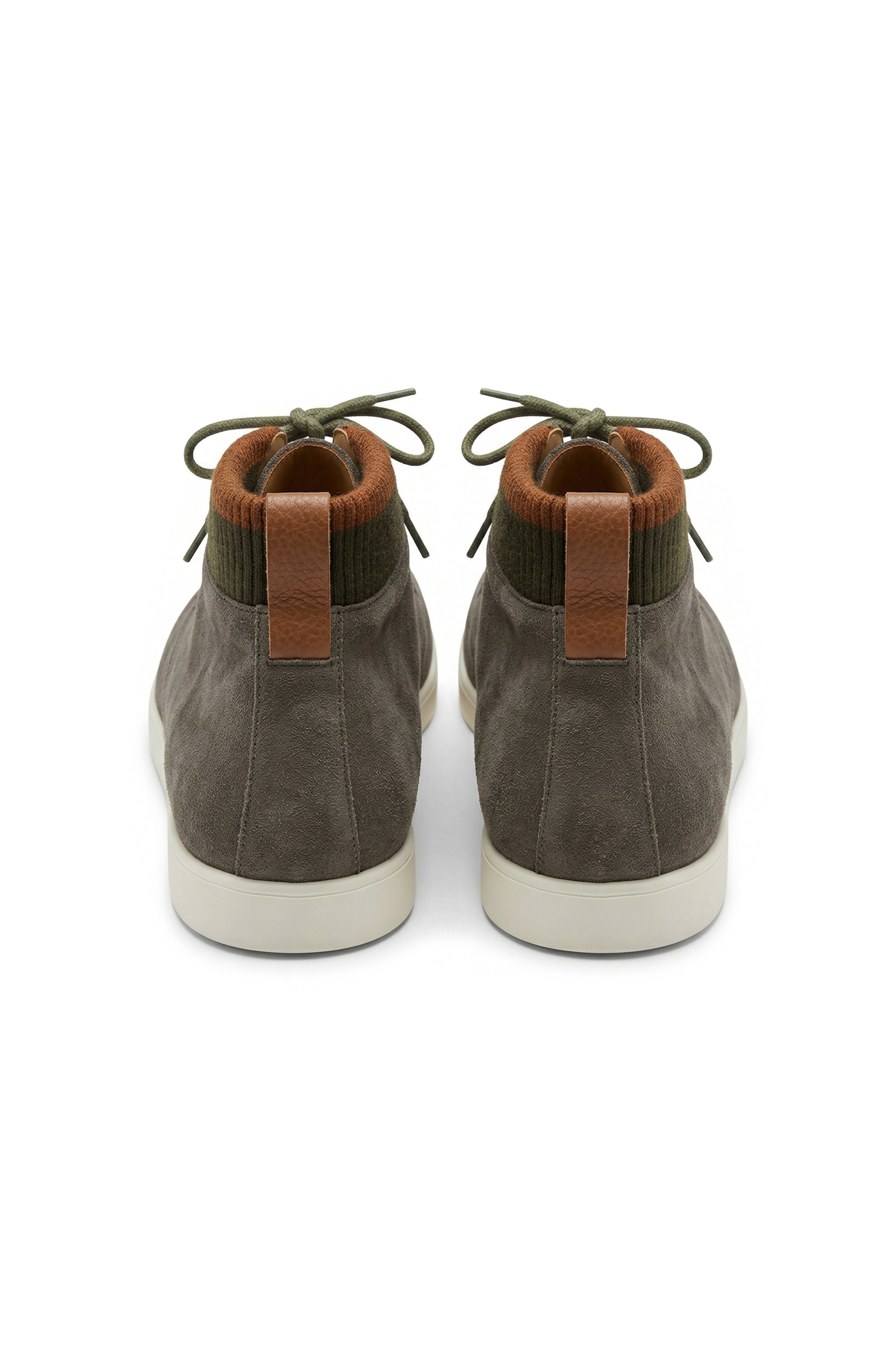 Verde Morbido Suede Walk Boots