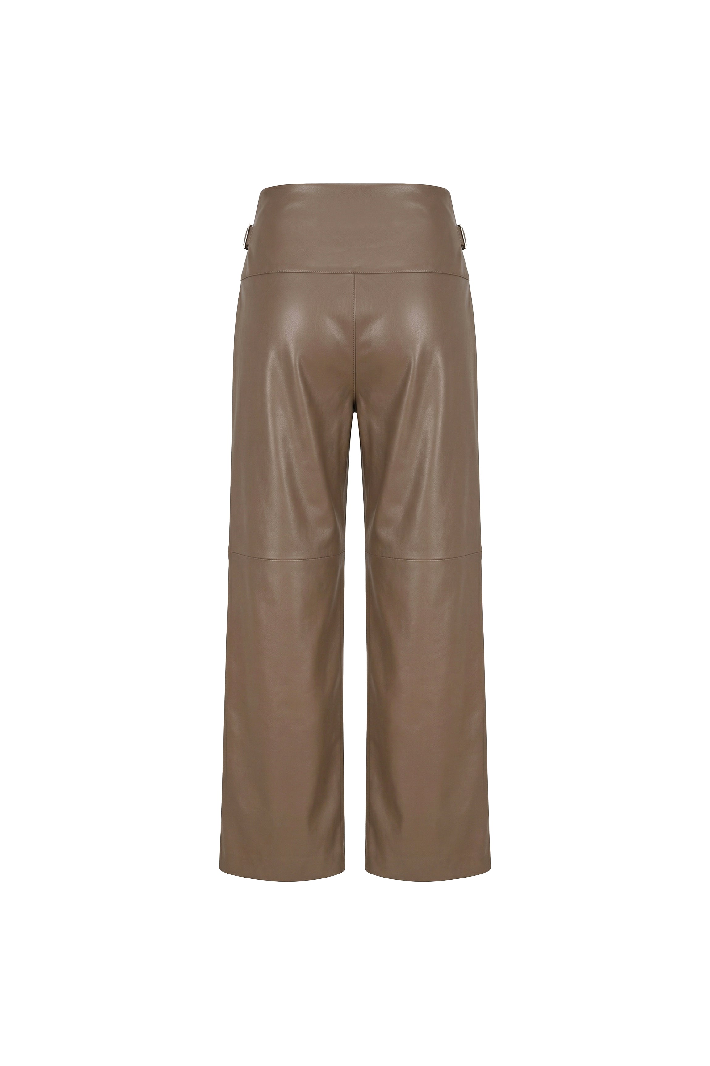 Sorano Wrap-Waist Nappa Trousers