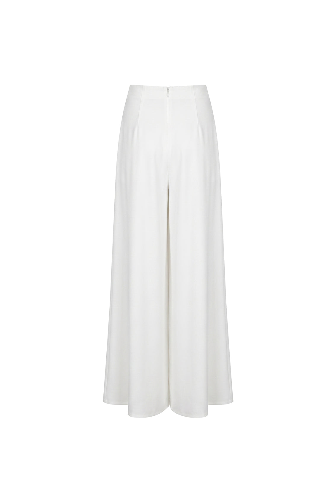 Avelisse Satin Wide-Leg Trousers