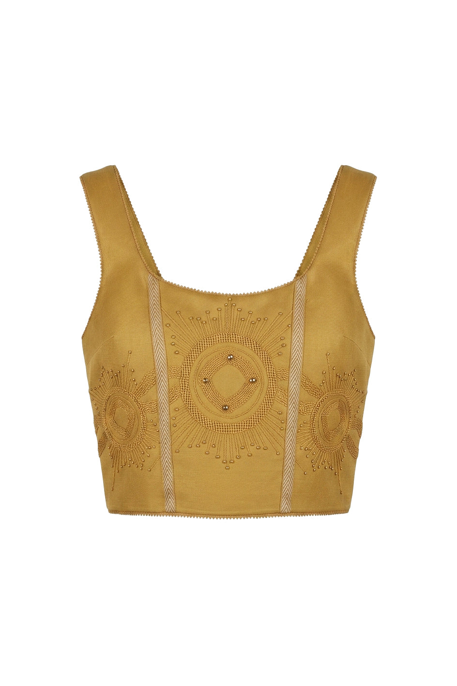 Solea Embroidered Corset Top