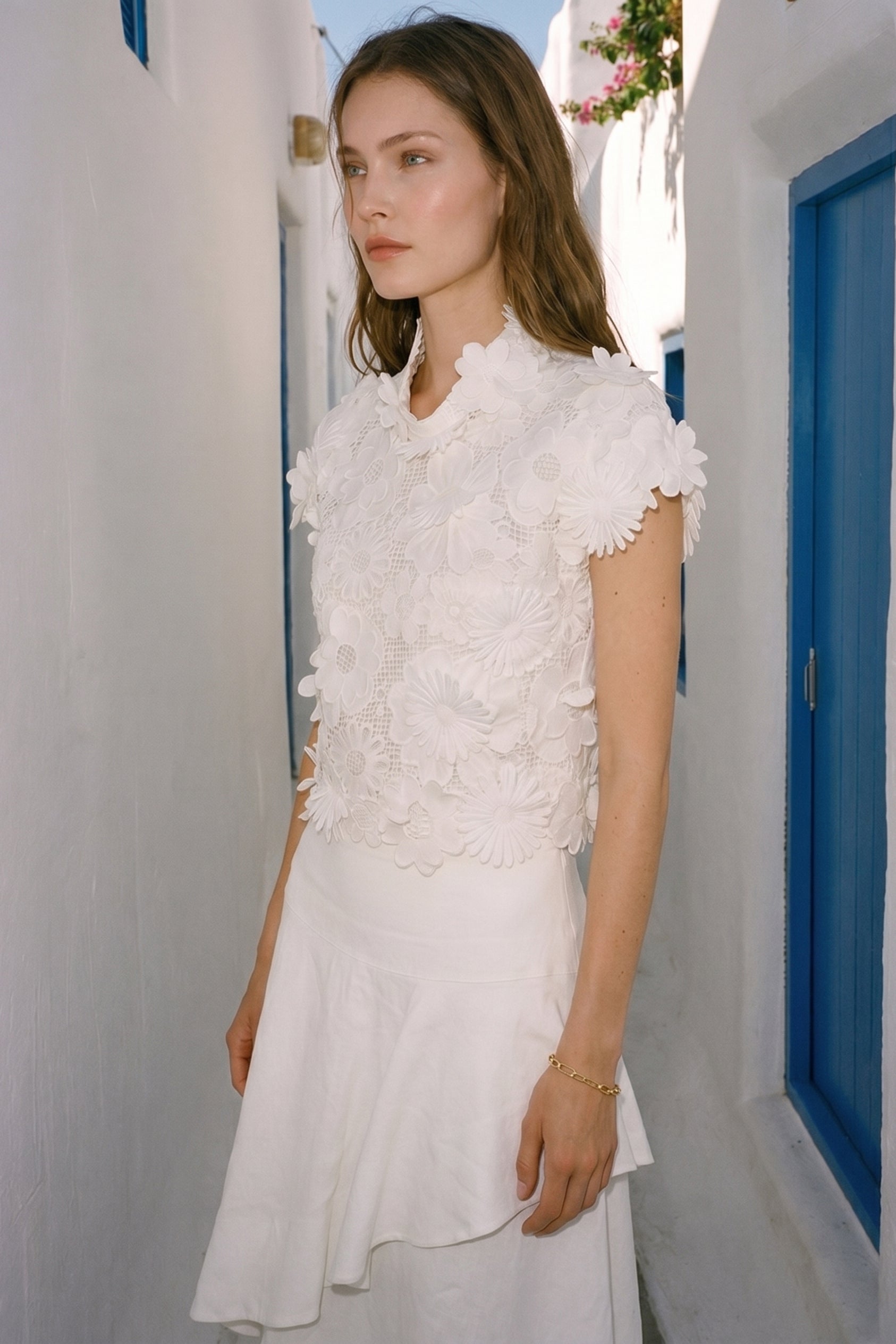 Fiorella Jardin Lace Top